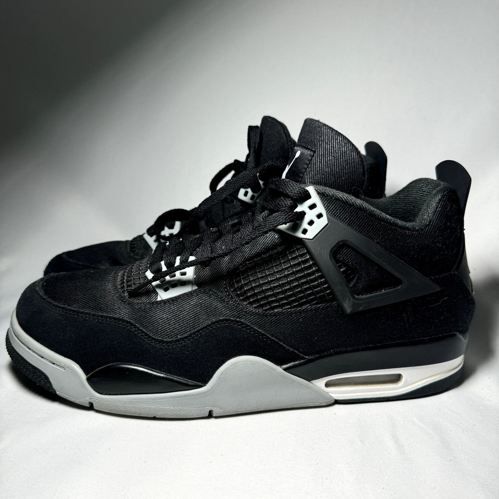 Jordan Brand × Nike Size 13 - Air Jordan 4 Retro SE Black Canvas Men's Shoes Size US 13 / EU 46 - 8 Thumbnail