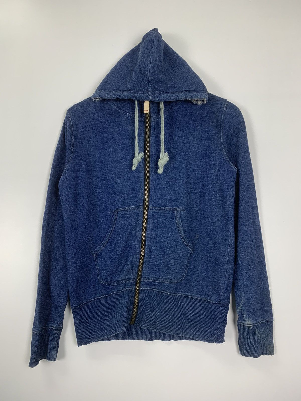 Indigo Vintage Indigo Hoddies Size US S / EU 44-46 / 1 - 1 Thumbnail