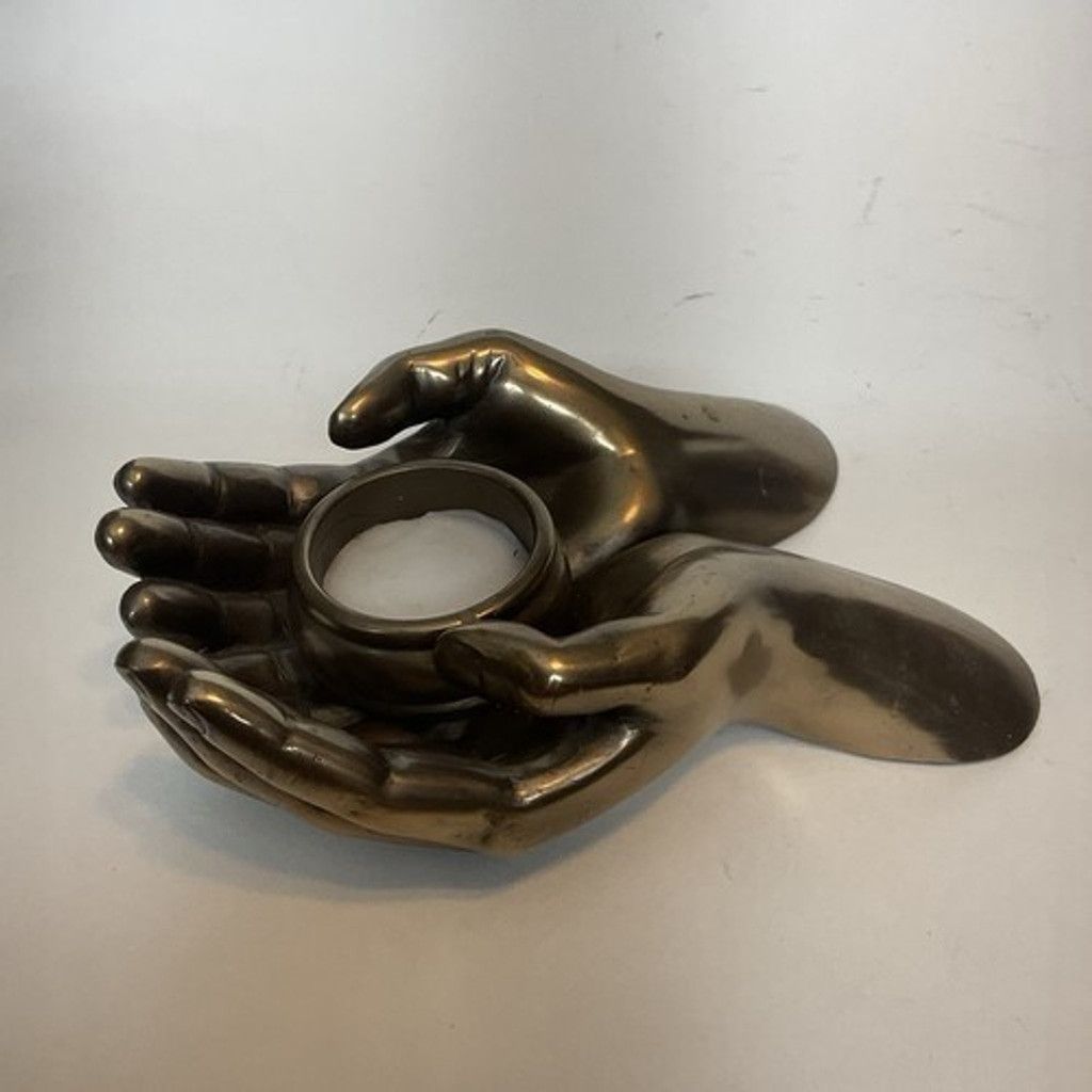Other Summit Collection Helping Hands Candle Tealight Metal MCM Size ONE SIZE - 11 Thumbnail