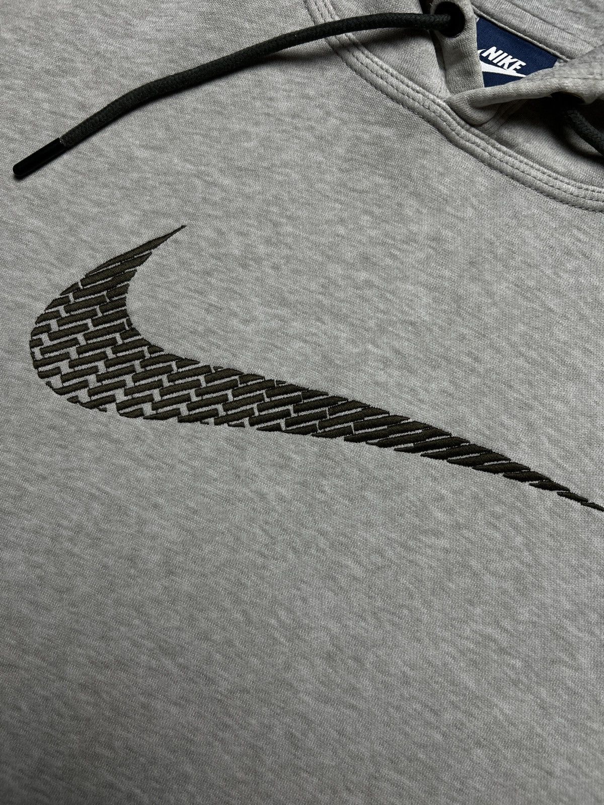 Nike Nike boxy fit vintage hoodie center swoosh logo spellout y2k Size US M / EU 48-50 / 2 - 5 Thumbnail