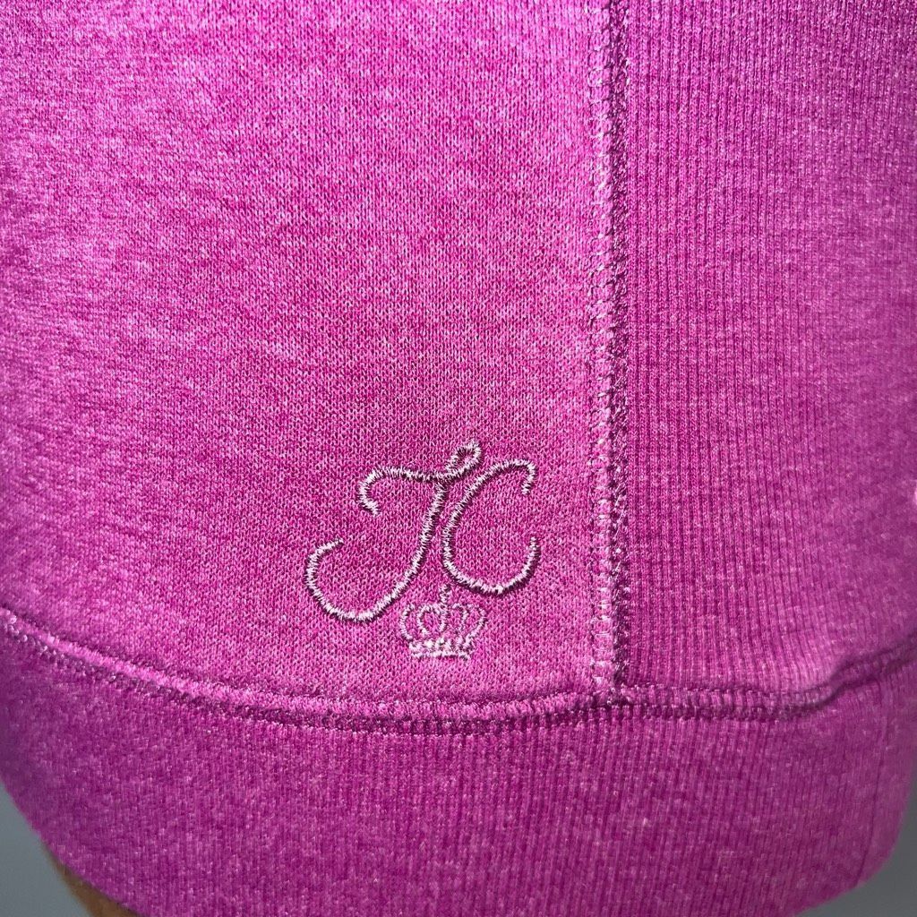 Juicy Couture Juicy Couture Magenta 3/4 Dolman Sleeve Sweatshirt Lace Up B Size S / US 4 / IT 40 - 10 Thumbnail