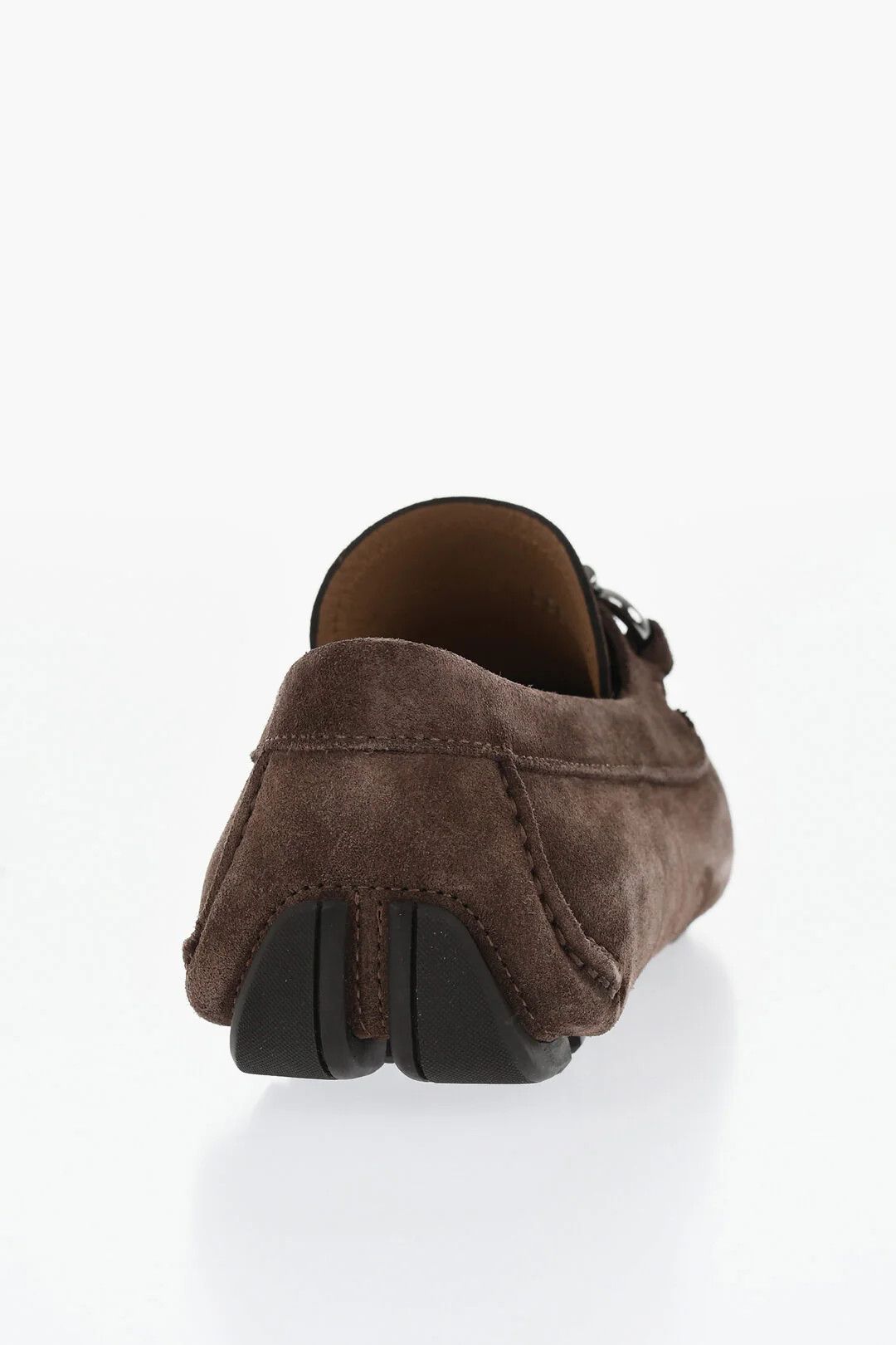 Salvatore Ferragamo og1mm0426 Suede Loafers in Brown Size US 7 / EU 40 - 2 Thumbnail