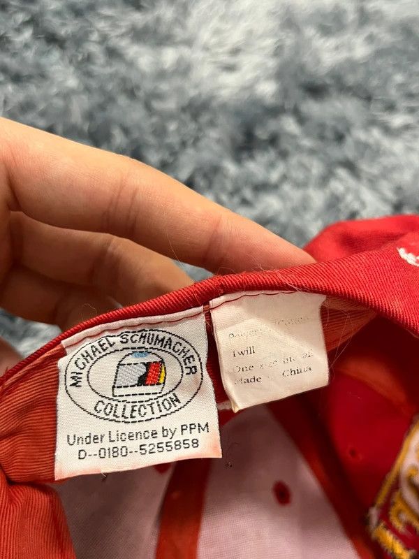 Ferrari Ferrari Dekra Michael Schumacher Red Cap Size ONE SIZE - 11 Thumbnail