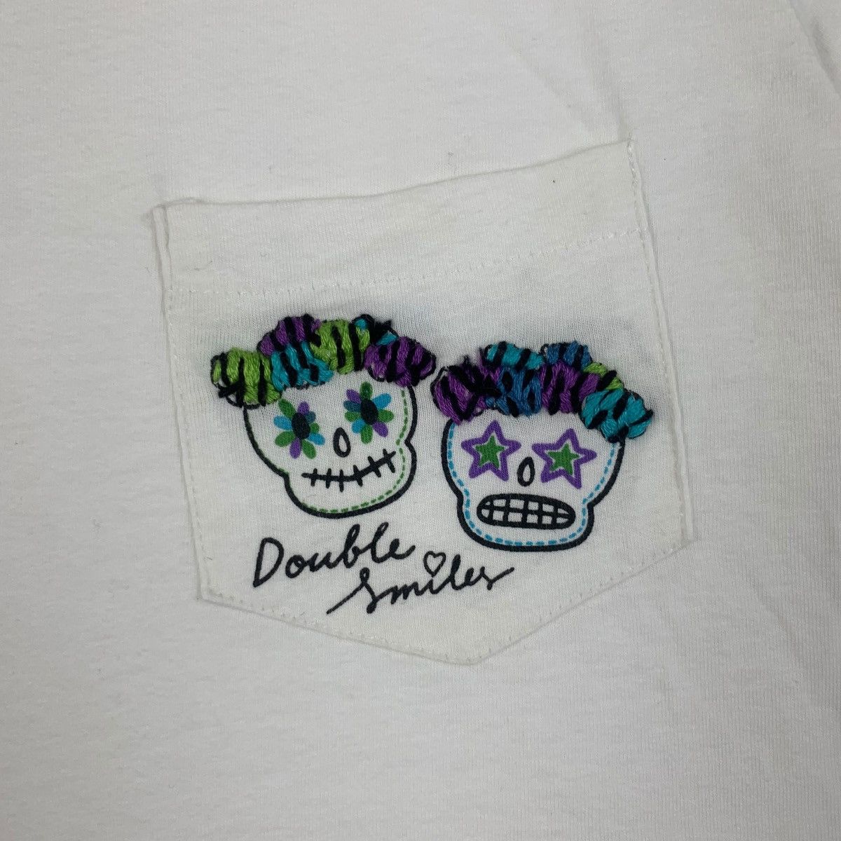 Vintage TITICACA SPECIAL COLLECTION Share Happiness Project Size L / US 10 / IT 46 - 3 Thumbnail