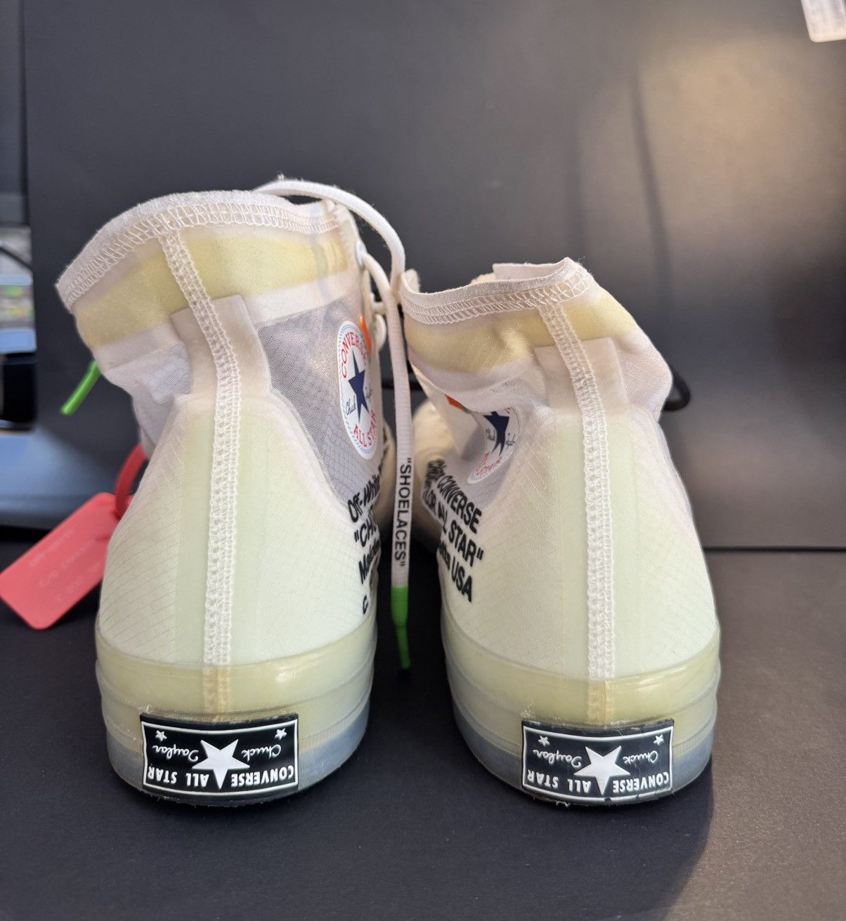 Converse × Off-White Converse Off White Vulcanized Size US 13 / EU 46 - 5 Thumbnail