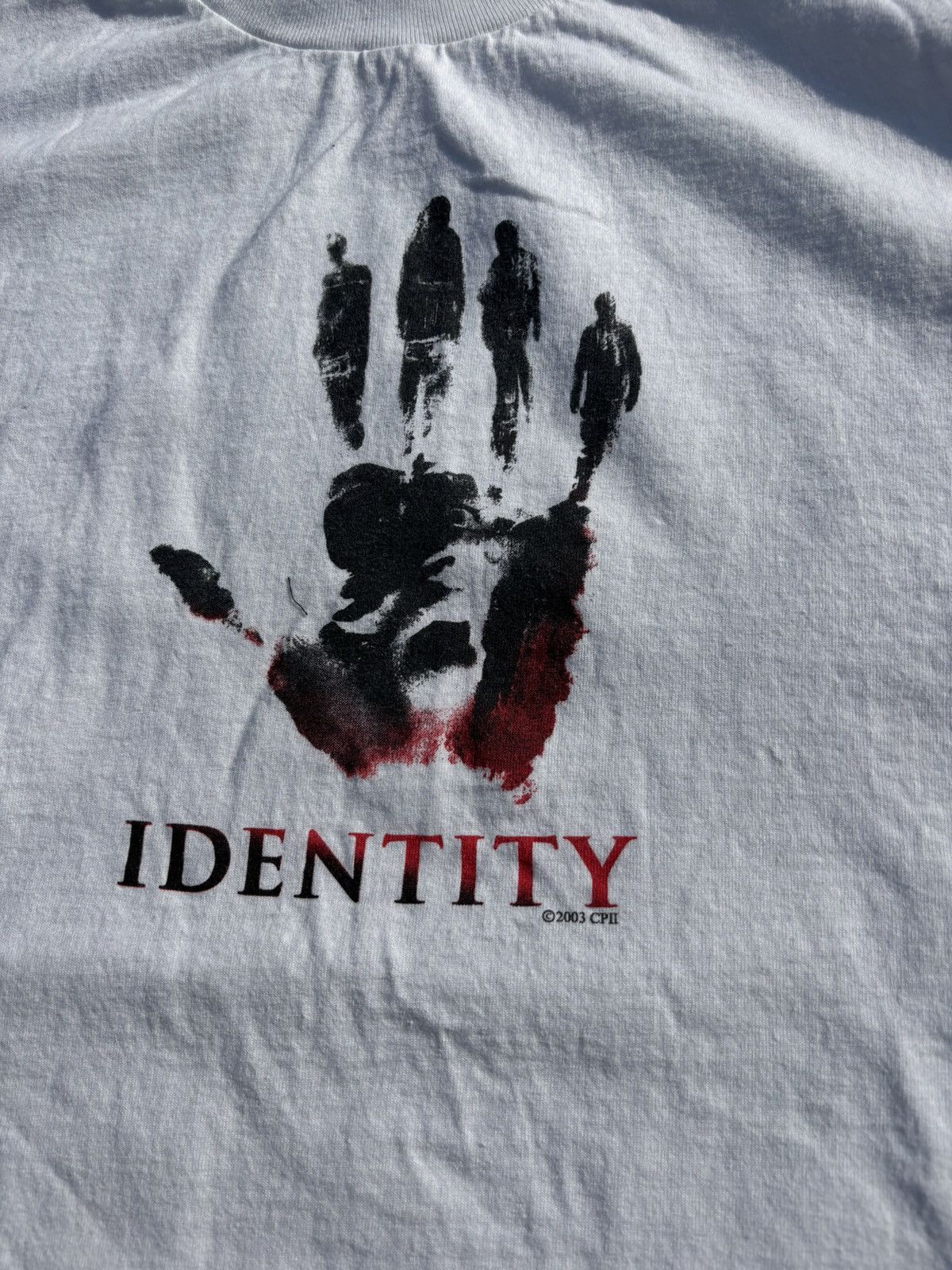 Vintage Vintage Promo 2003 Horror Movie Identity Tee Size US L / EU 52-54 / 3 - 2 Thumbnail
