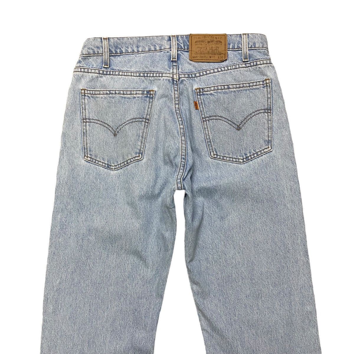 Levi's Vintage 90s Levis 505 Orangetab Regular Fit Jeans Lightwash Size US 31 - 10 Thumbnail