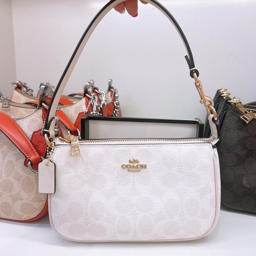 Coach NWT Coach Nolita 19 In Signature Canvas CW426 Size ONE SIZE - 4 Thumbnail