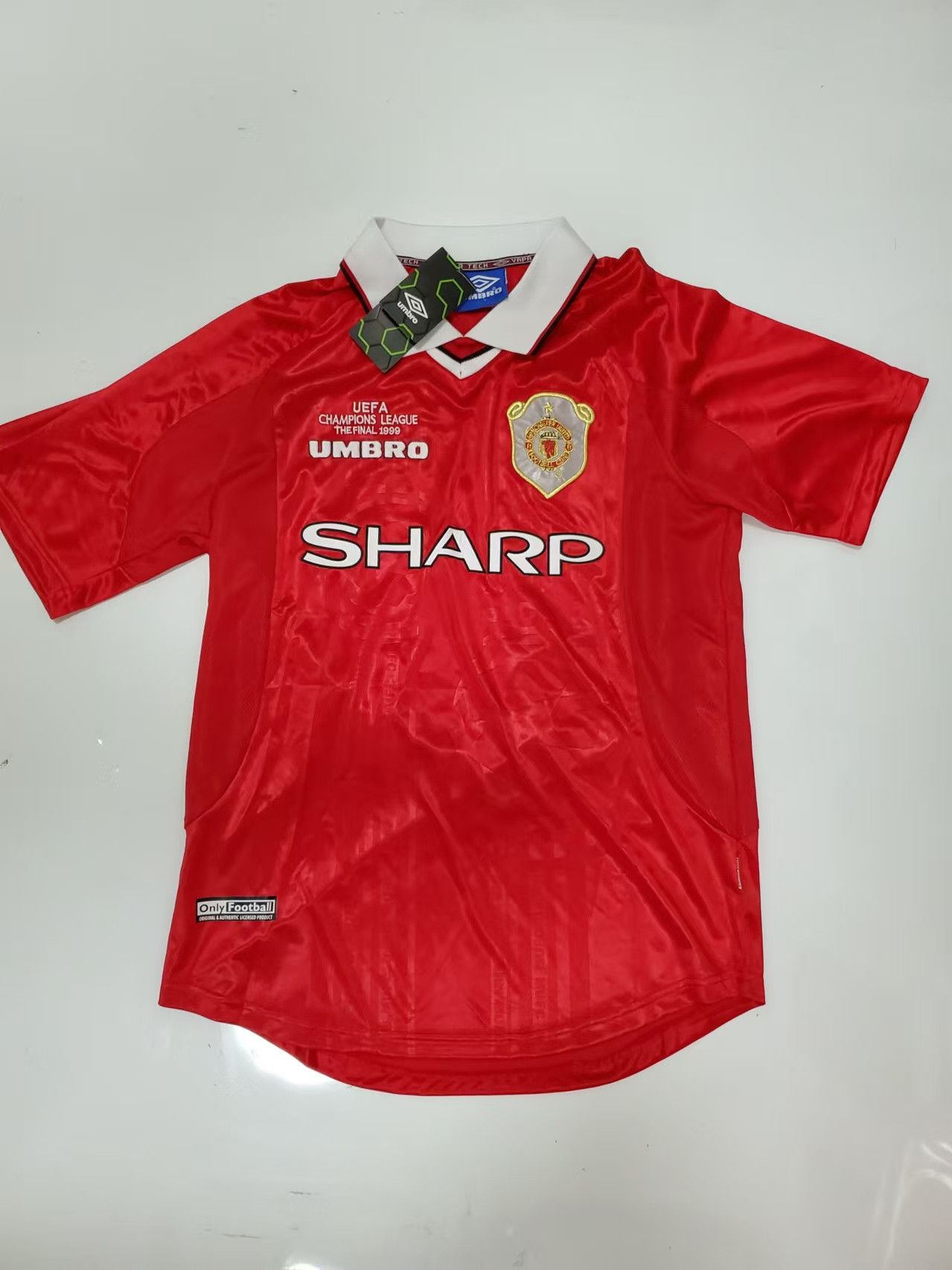 Other 1999 2000 MUFC #20 Solskjaer Jersey Size US XL / EU 56 / 4 - 1 Thumbnail