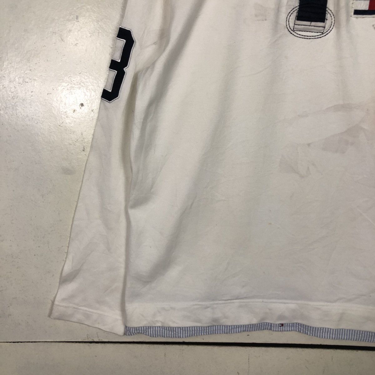 Japanese Brand 📌Vintage Collar Sweatshirt Tommy Hilfiger Big Logo Size US XL / EU 56 / 4 - 6 Thumbnail