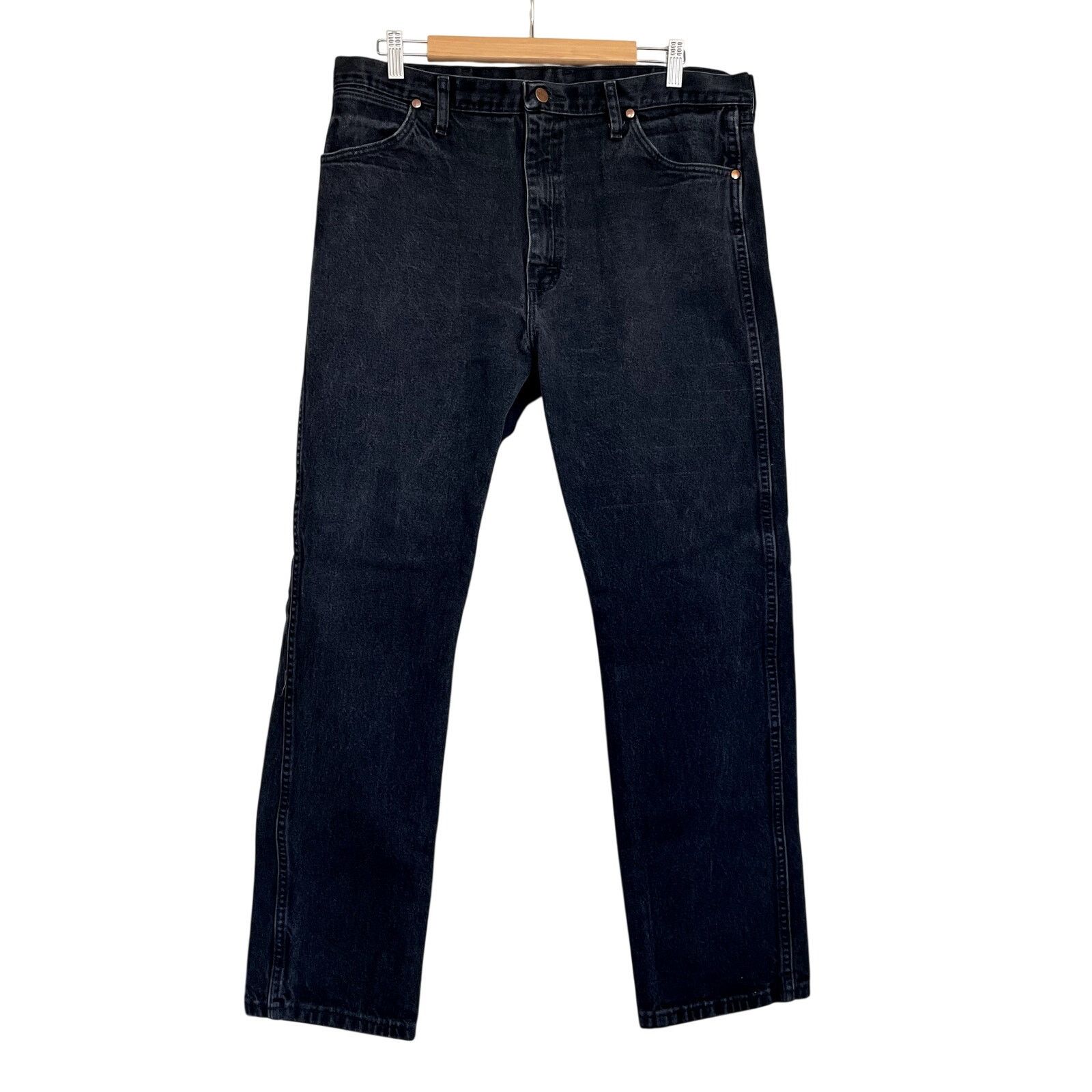 Wrangler Y2K Wrangler Wrancher Ghostly Granite Bootcut Jeans 30x32 Size 30" / US 8 / IT 44 - 1 Thumbnail
