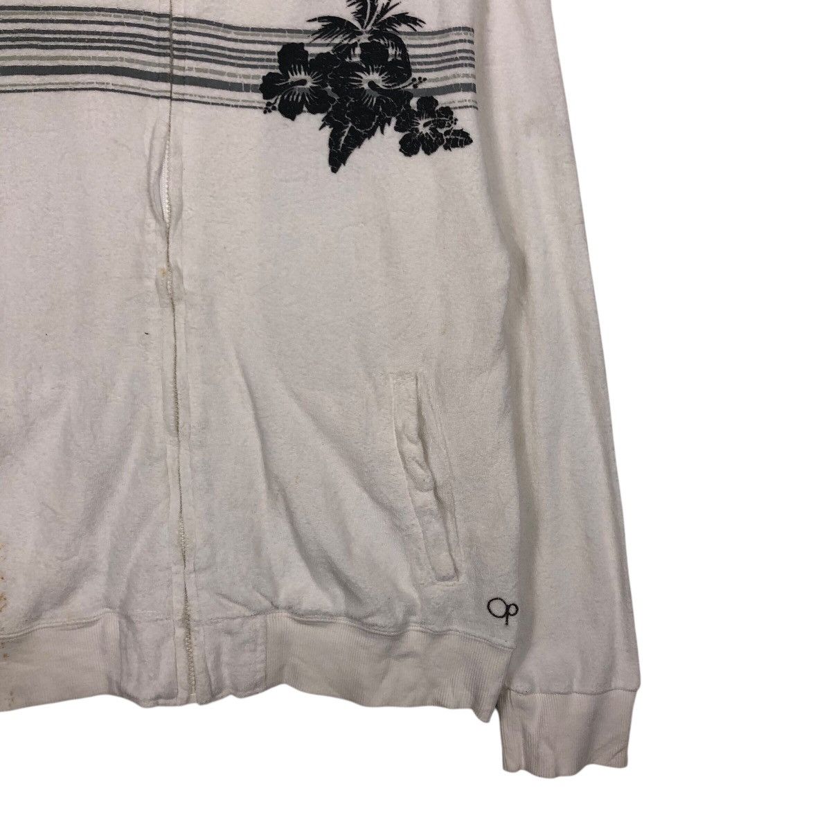 Japanese Brand 📌Vintage Zipper Hoodie Ocean Pacific Sunwear Big Logo Hawaii Size US M / EU 48-50 / 2 - 6 Thumbnail