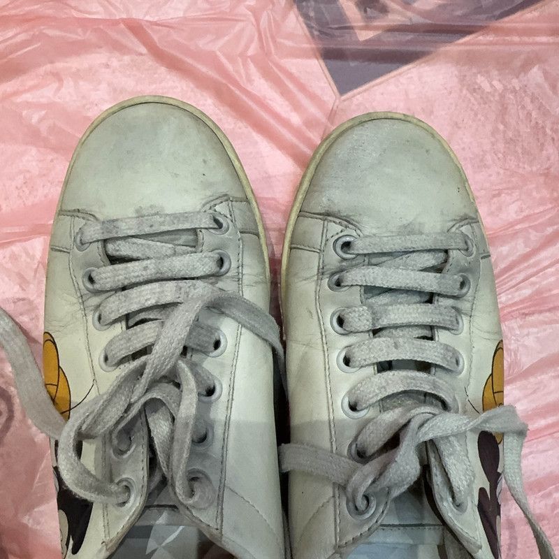 Gucci Gucci Mickey Mouse Low-Top Sneakers for Women - Size US 5.5 / IT 35.5 - 6 Thumbnail