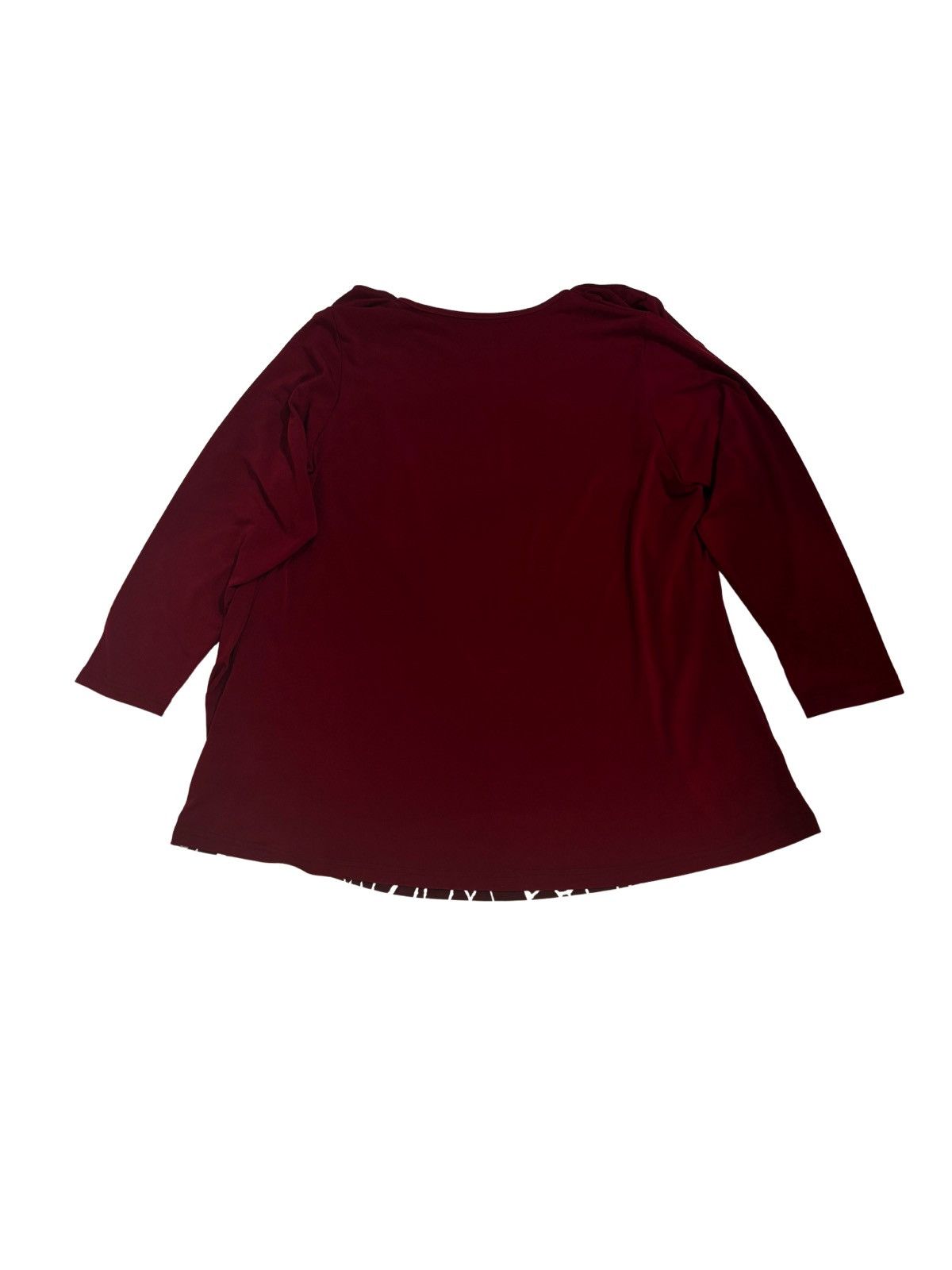 Other Burgundy cardigan Blouse w.beads details.wb2442 Size XXL / US 16-18 / IT 52-54 - 10 Thumbnail