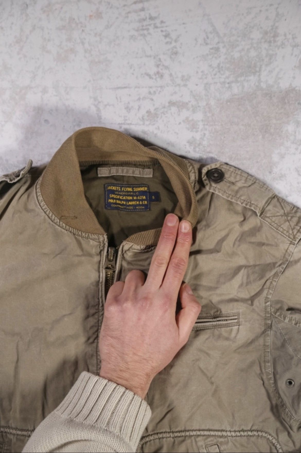 Polo Ralph Lauren × RRL Ralph Lauren × Ralph Lauren POLO RALPH LAUREN RL-DIU 1967 TIGER BACK PRINTED BOMBER Size US S / EU 44-46 / 1 - 7 Thumbnail