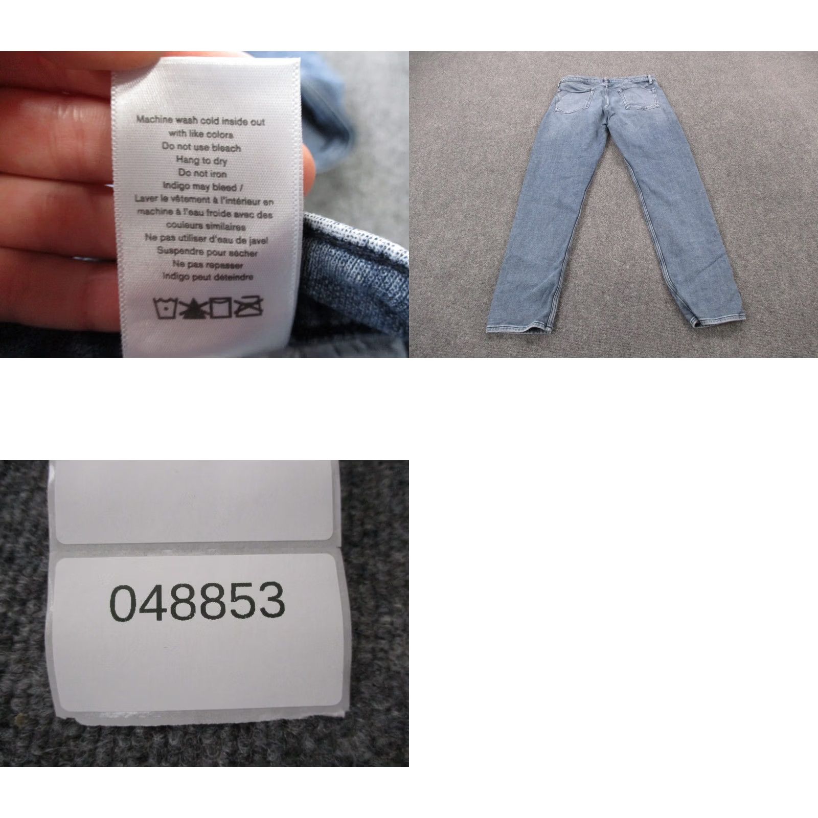 Rag & Bone rag & bone Jeans Mens 32 X 32 Blue Denim Straight Casual Jeans Size US 30 / EU 46 - 9 Thumbnail