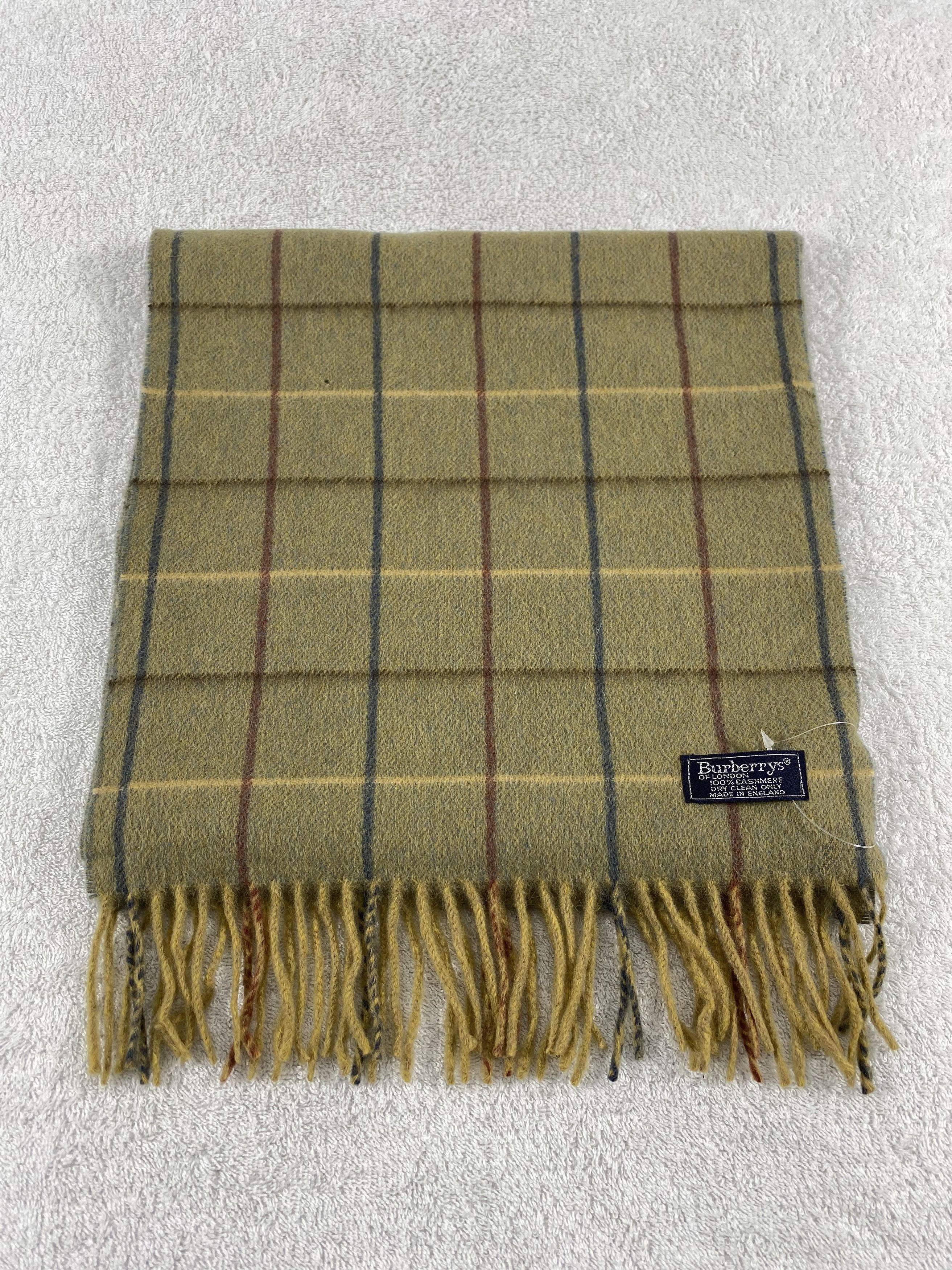 Burberry Vintage Burberry Scarf/Muffler/Neckwear MF637 Size ONE SIZE - 2 Thumbnail