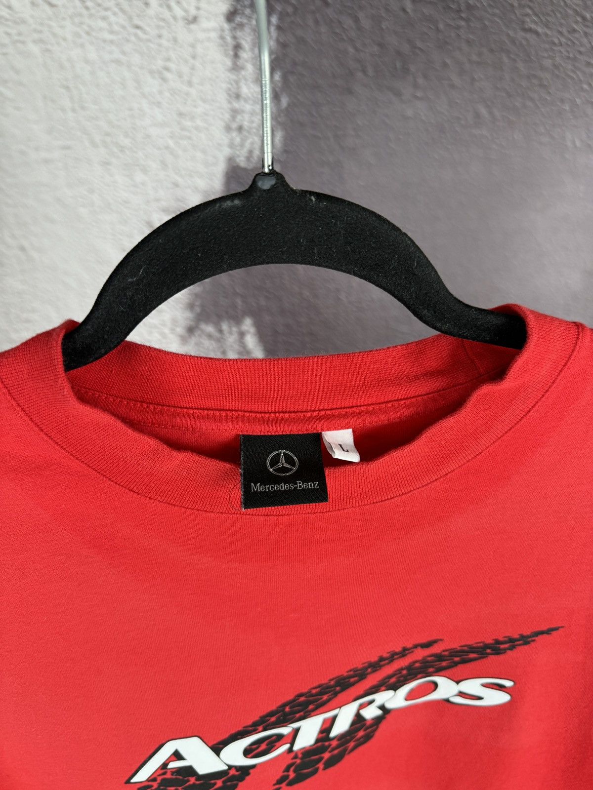 Mercedes-Benz × Vintage Mercedes Benz Actros vintage big logo tee shirt Size US L / EU 52-54 / 3 - 6 Thumbnail