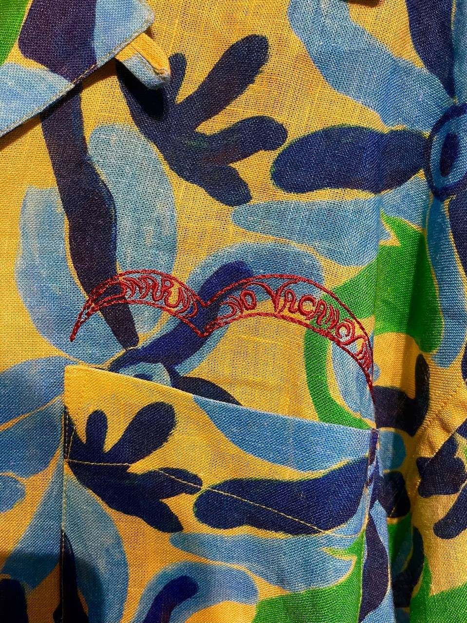 Marni MARNI x NVI contrast stitching floral shirt Size US L / EU 52-54 / 3 - 3 Thumbnail