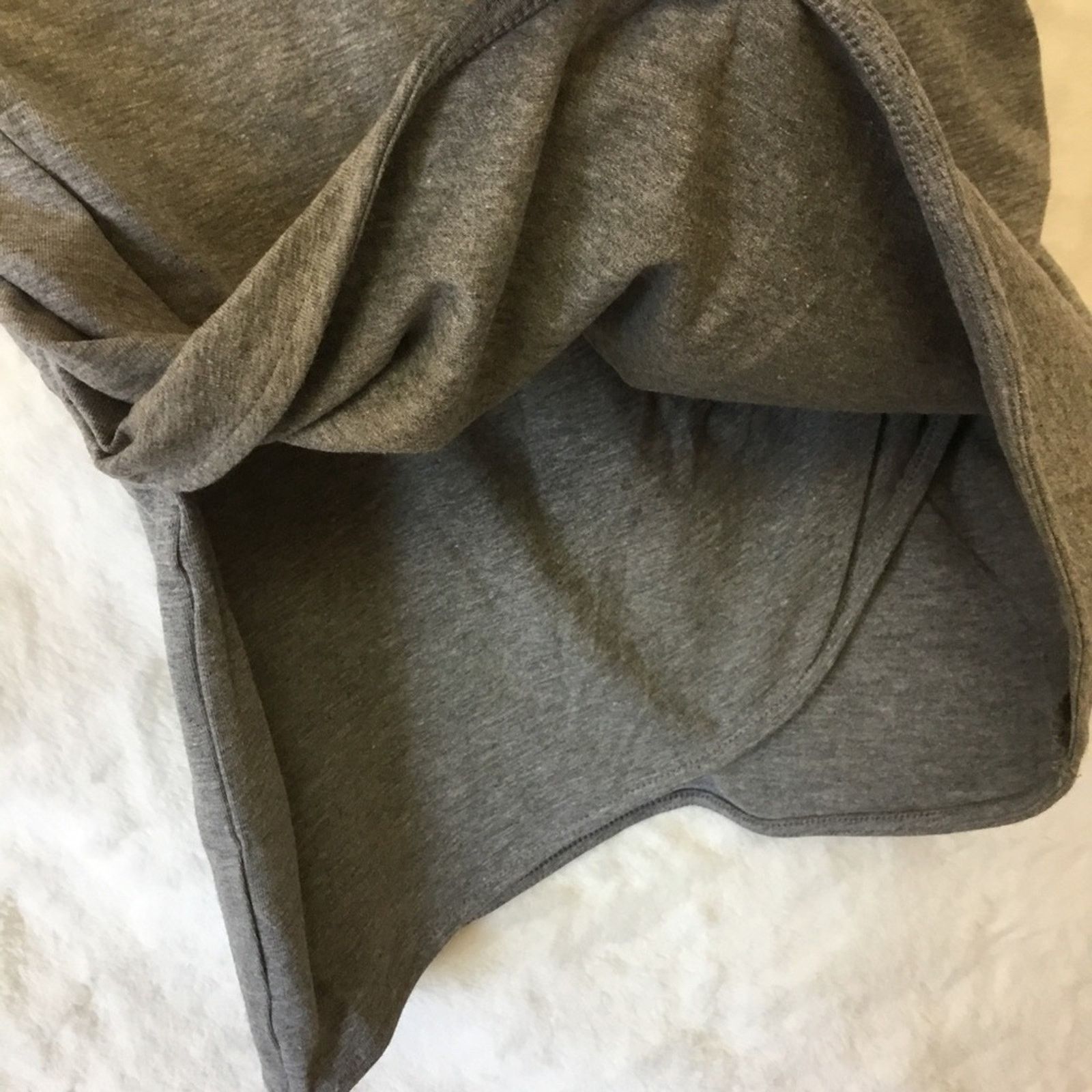 Divided H&M Divided Gray Ruched Fitted Mini Skirt Size 26" / US 2 / IT 38 - 8 Thumbnail