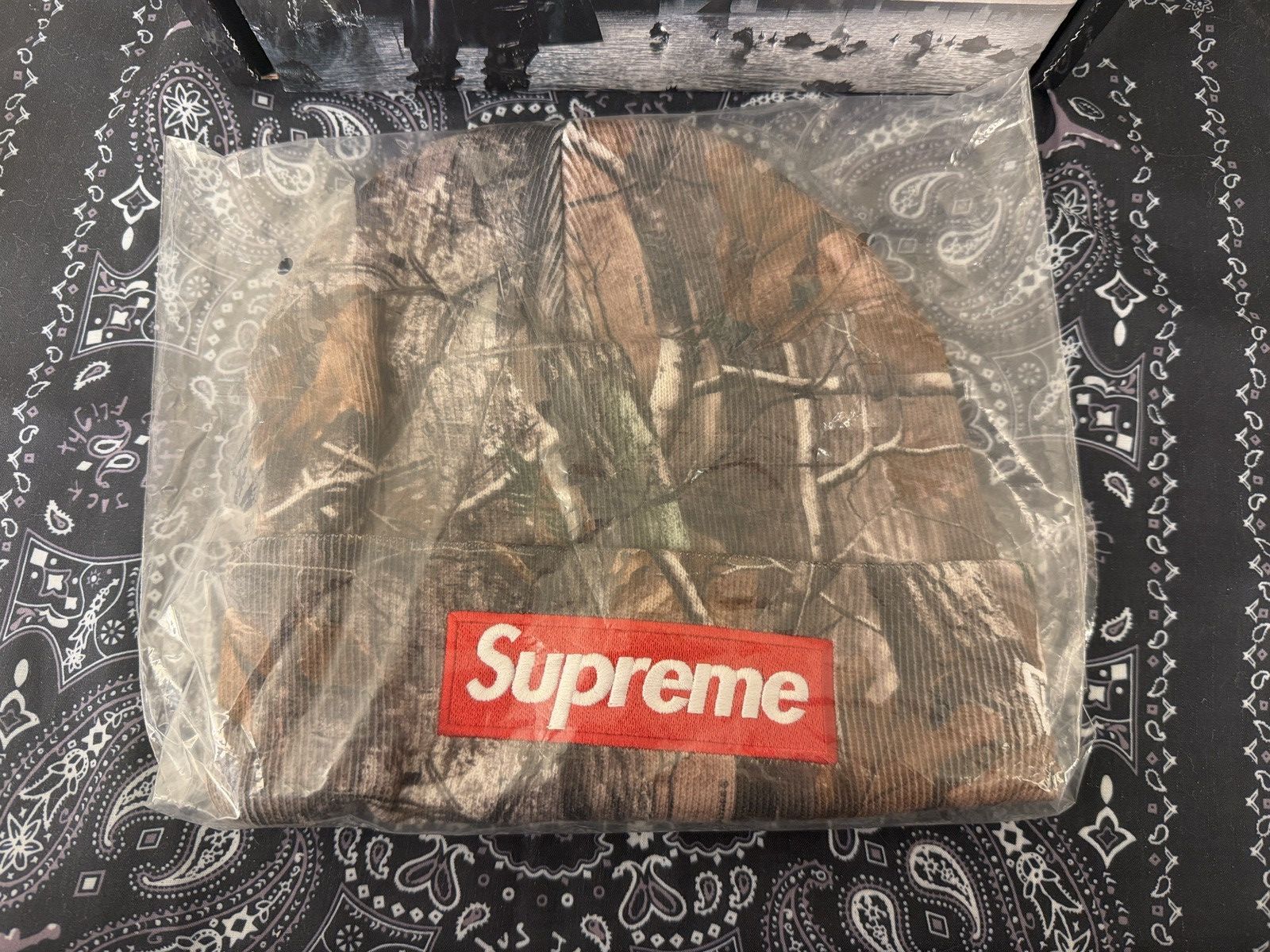 New Era × Supreme Camo supreme box logo Size ONE SIZE - 1 Thumbnail