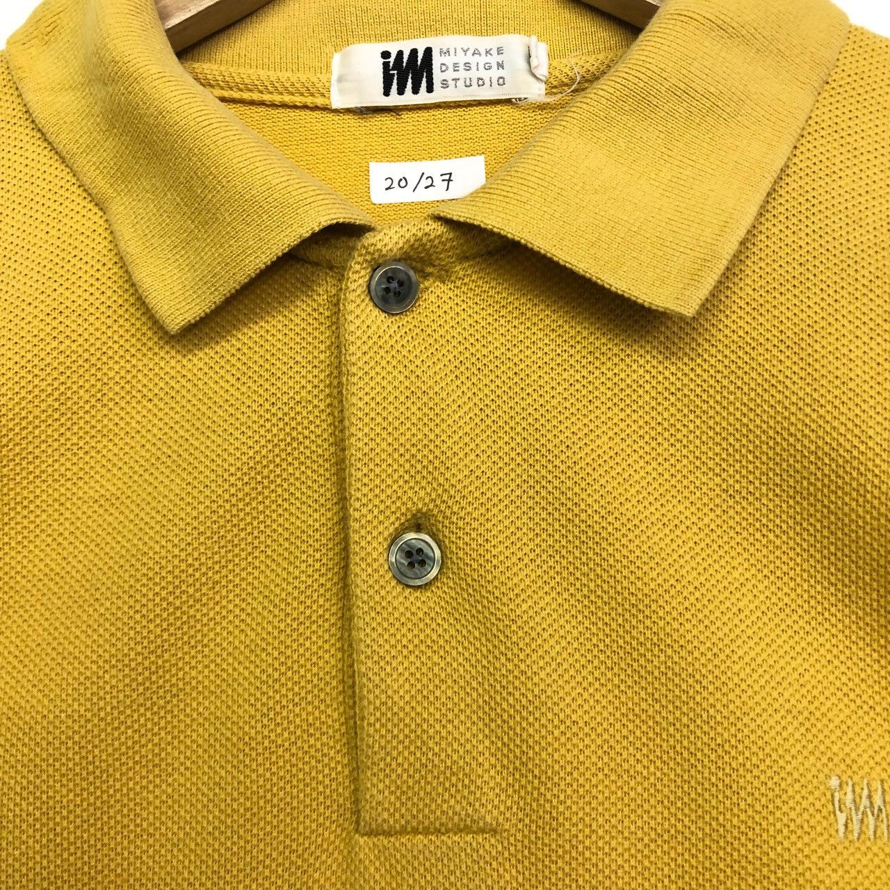 Issey Miyake × Vintage *Rare!! Vintage ISSEY MIYAKE design studio polo shirt Size US M / EU 48-50 / 2 - 5 Thumbnail