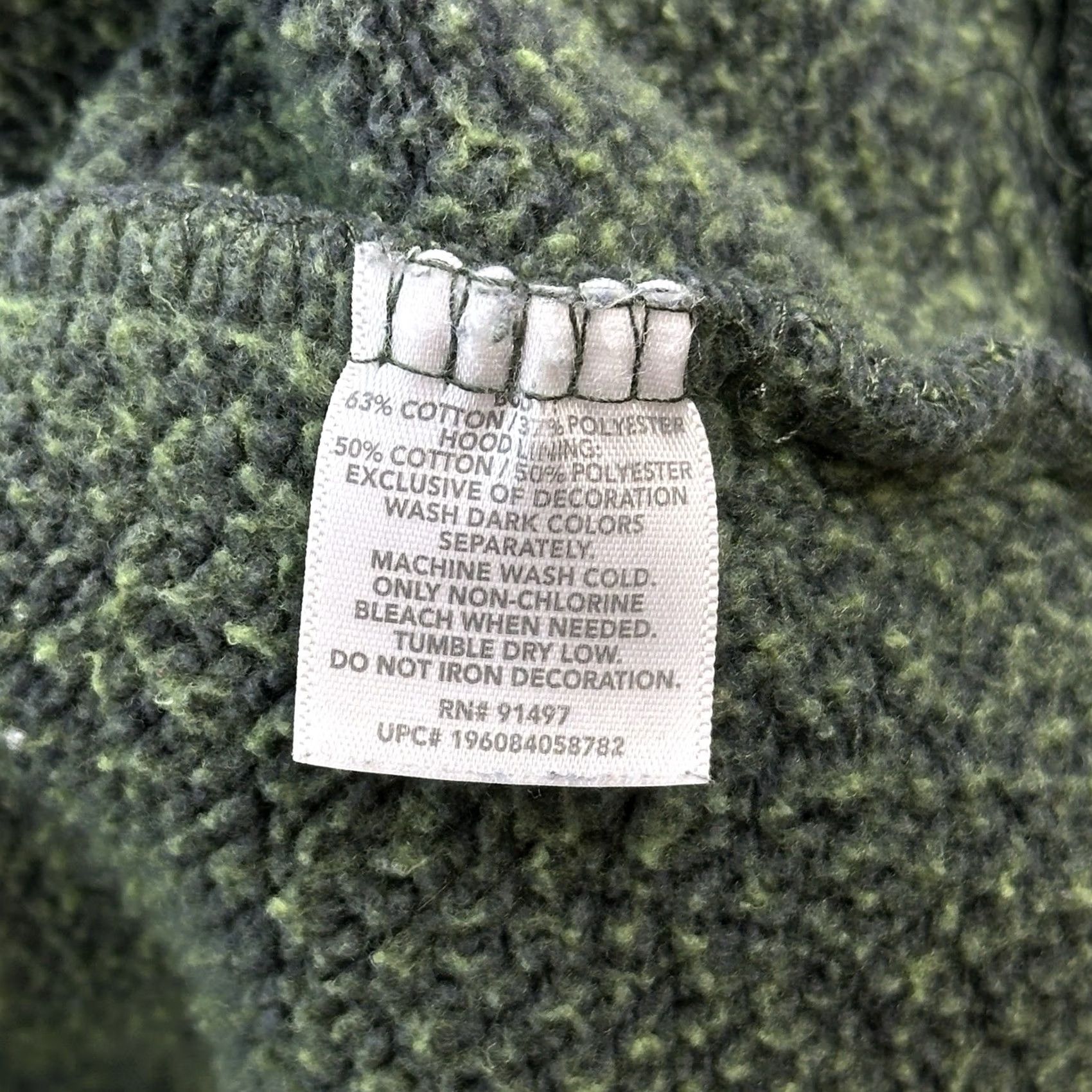 Vintage State of Mine Hoodie Mens XL Green California Logo Spellout Pullover Sweatshirt Size US XL / EU 56 / 4 - 6 Thumbnail