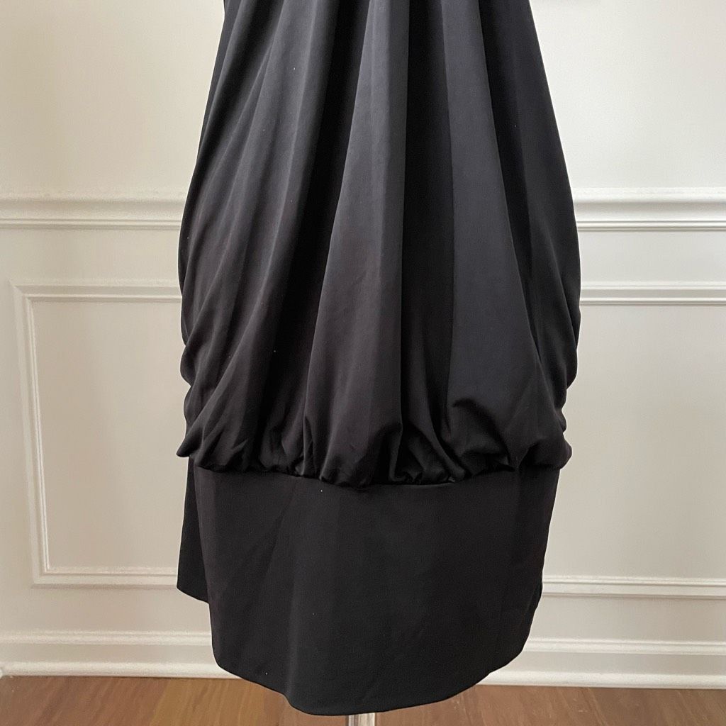 Other Y2K Taboo Black Bubble Mini Dress Cocktail LBD HoCo S Size S / US 4 / IT 40 - 3 Thumbnail