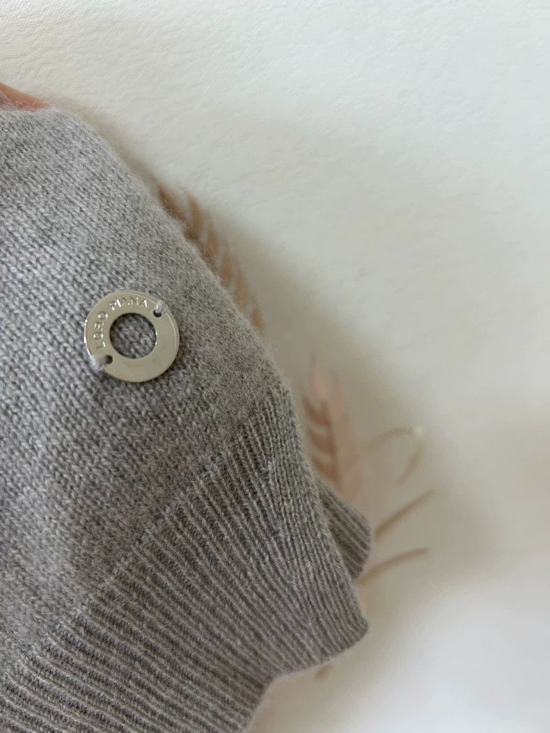 Loro Piana LORO PIANA Patchwork baby cashmere knitted sweater Size M / US 6-8 / IT 42-44 - 6 Thumbnail