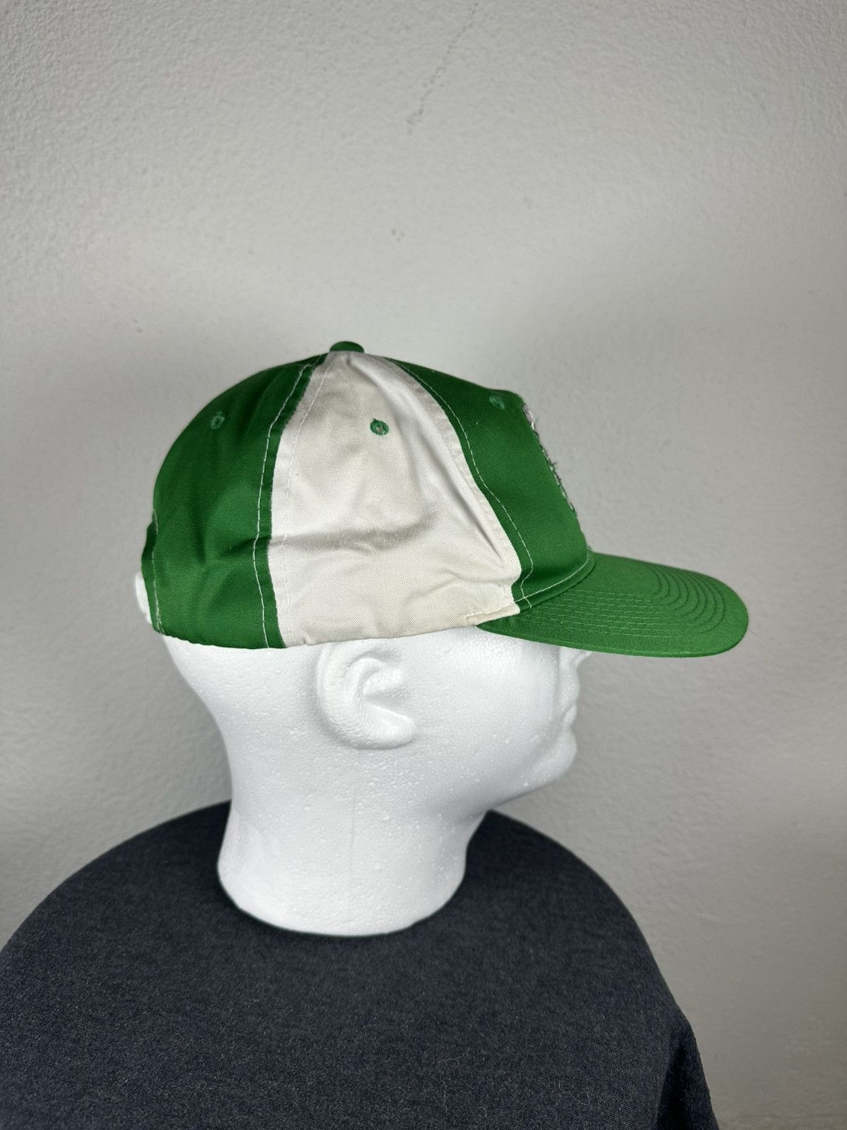 NBA Rare 90s Boston Celtics color block hat Size ONE SIZE - 3 Thumbnail