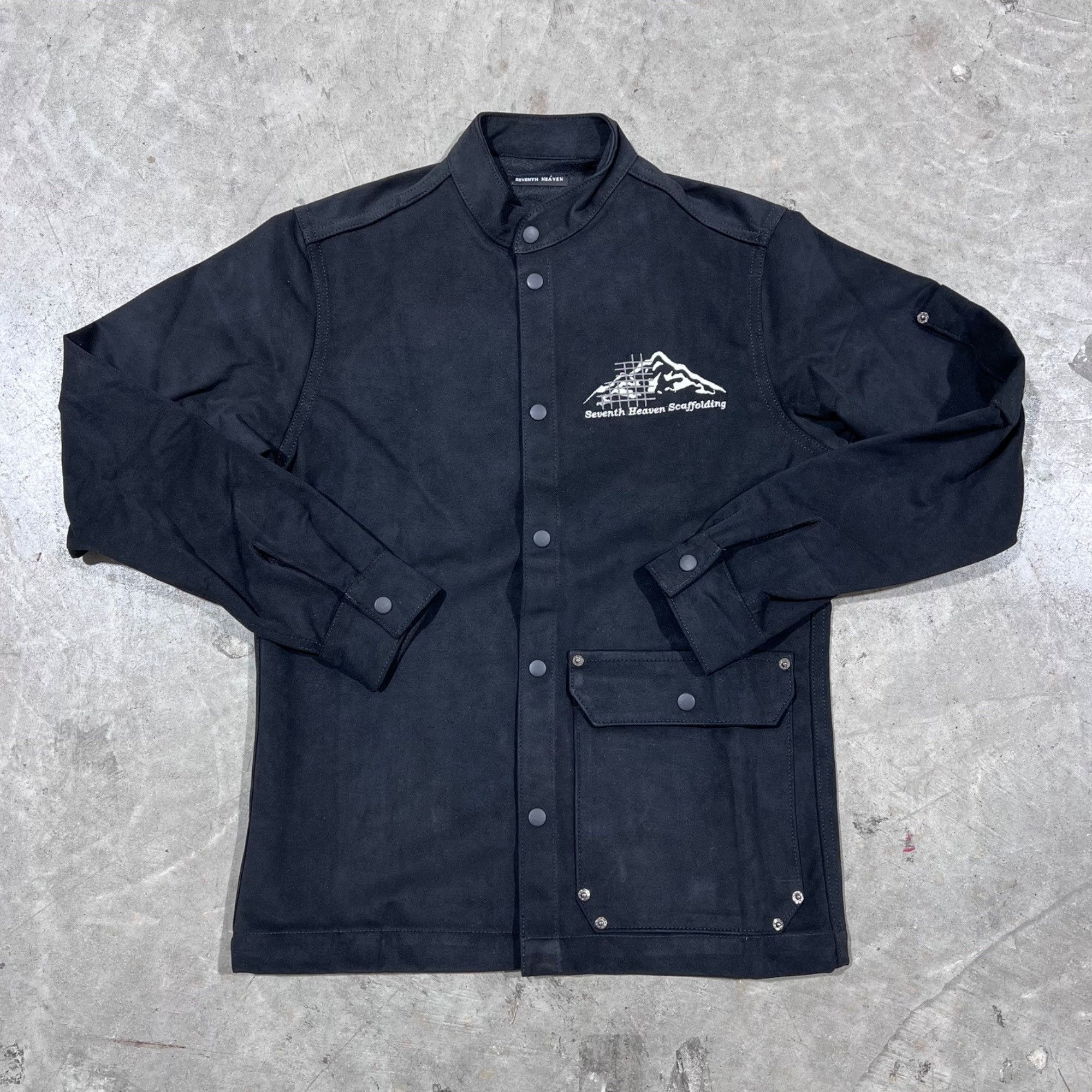 Seventh Heaven NEW 7TH SEVENTH HEAVEN SCAFFOLDING BLACK JACKET SZ SMALL Size US S / EU 44-46 / 1 - 1 Thumbnail