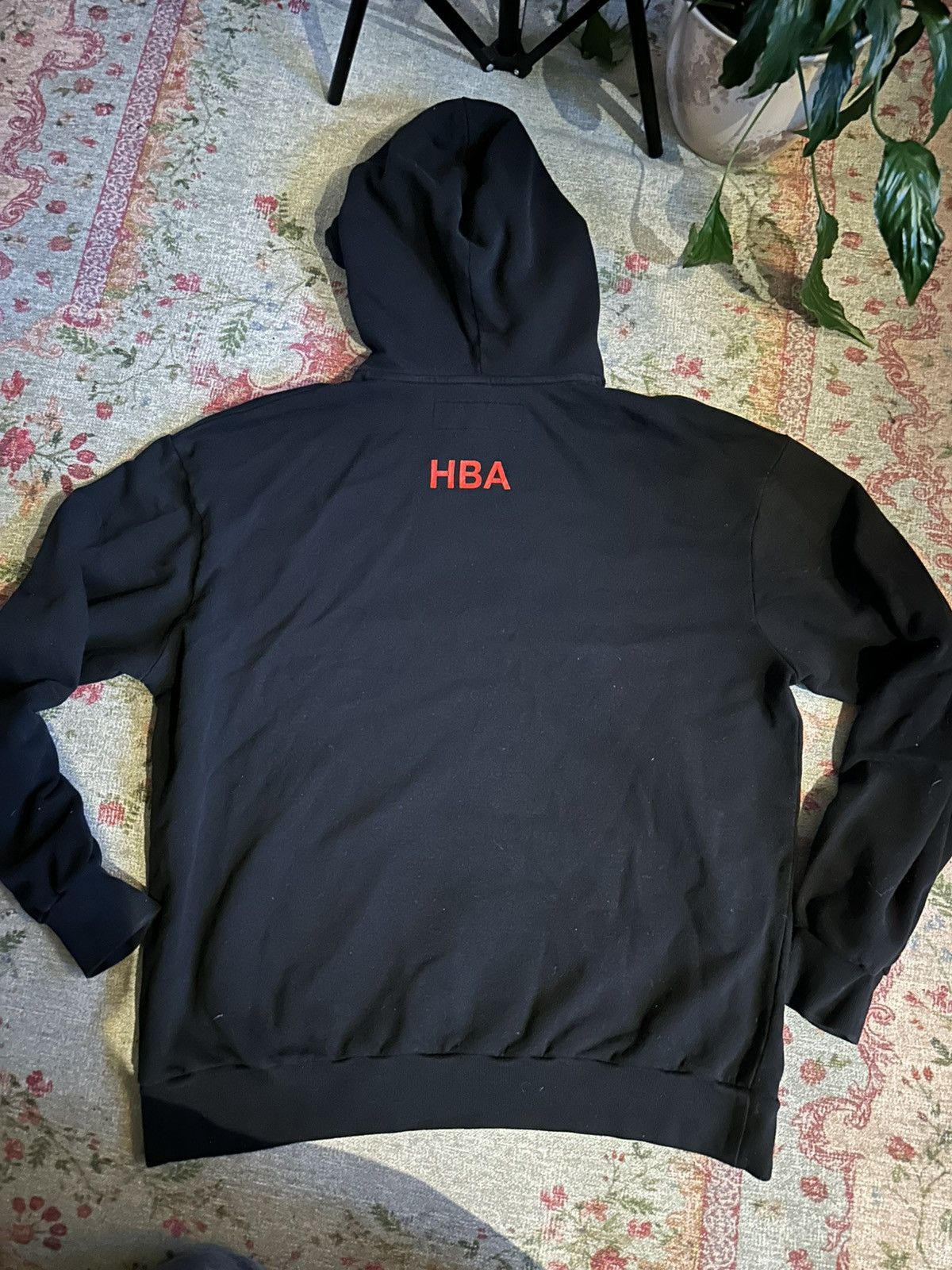 Hood By Air Hood By Air HBA Logo Hoodie Black Size M (Fits L) Size US XL / EU 56 / 4 - 4 Thumbnail