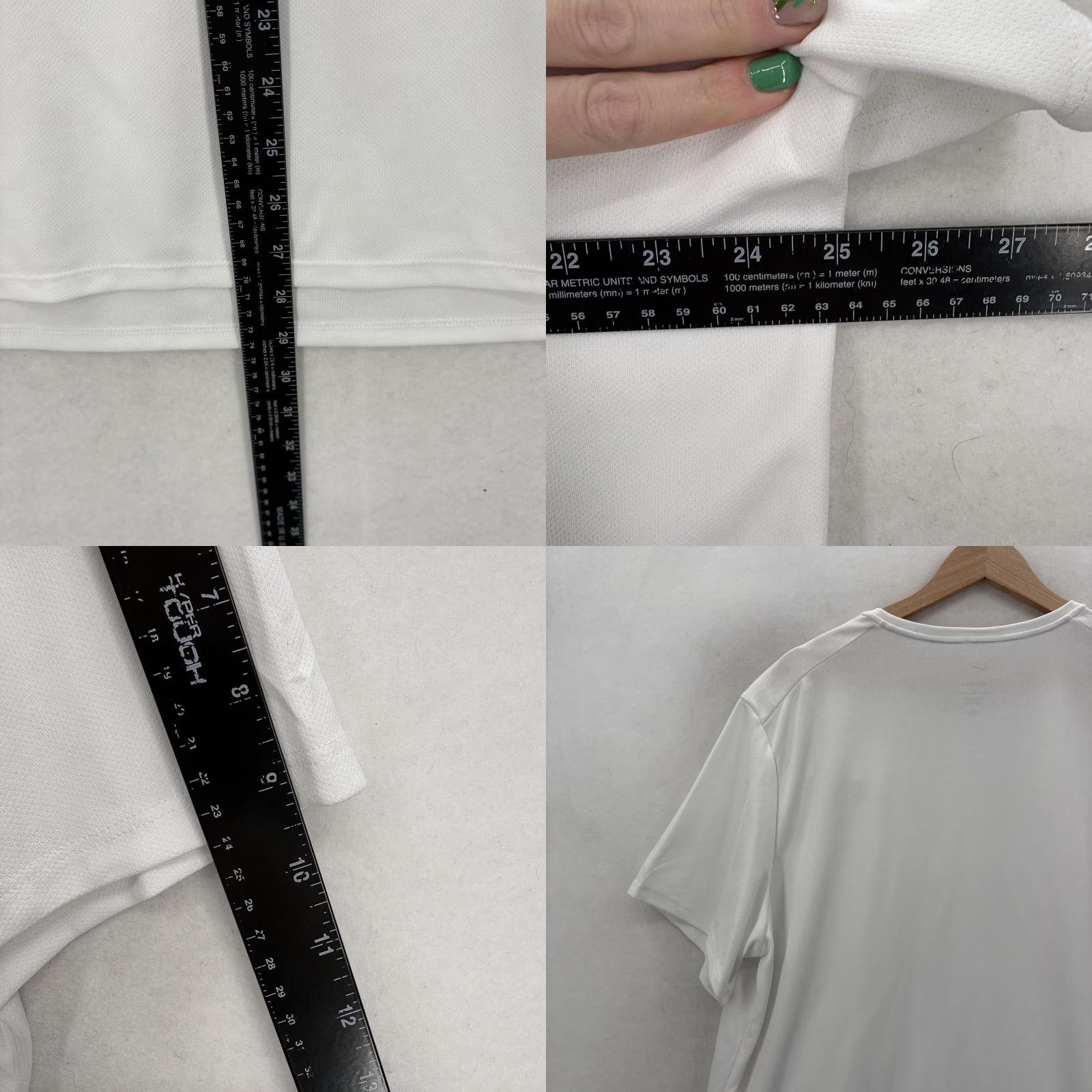 Nike Nike Dri-FIT Running Shirt Mens XL White Short Sleeve UPF 40+ Athletic Training Size US XL / EU 56 / 4 - 8 Thumbnail