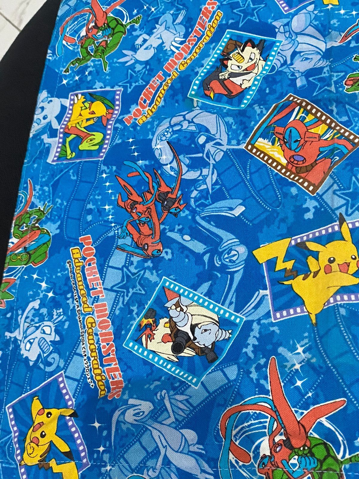 Nintendo × Pokemon vintage handkerchief pokemon advanced generation Size ONE SIZE - 2 Thumbnail