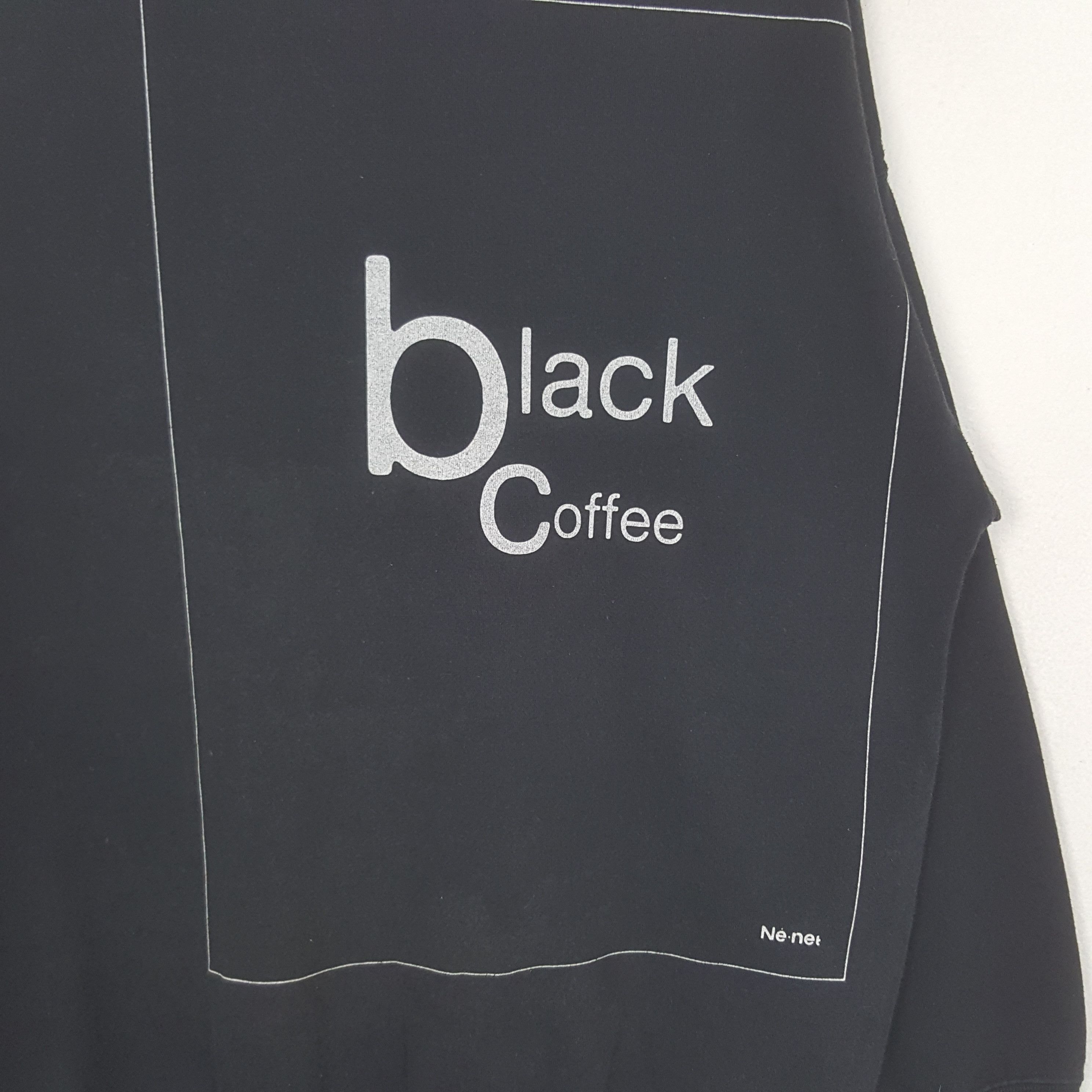 Ne-Net Vintage Black Coffee Ne-net by Issey Miyake Sweatshirt RR24 Size US M / EU 48-50 / 2 - 2 Thumbnail