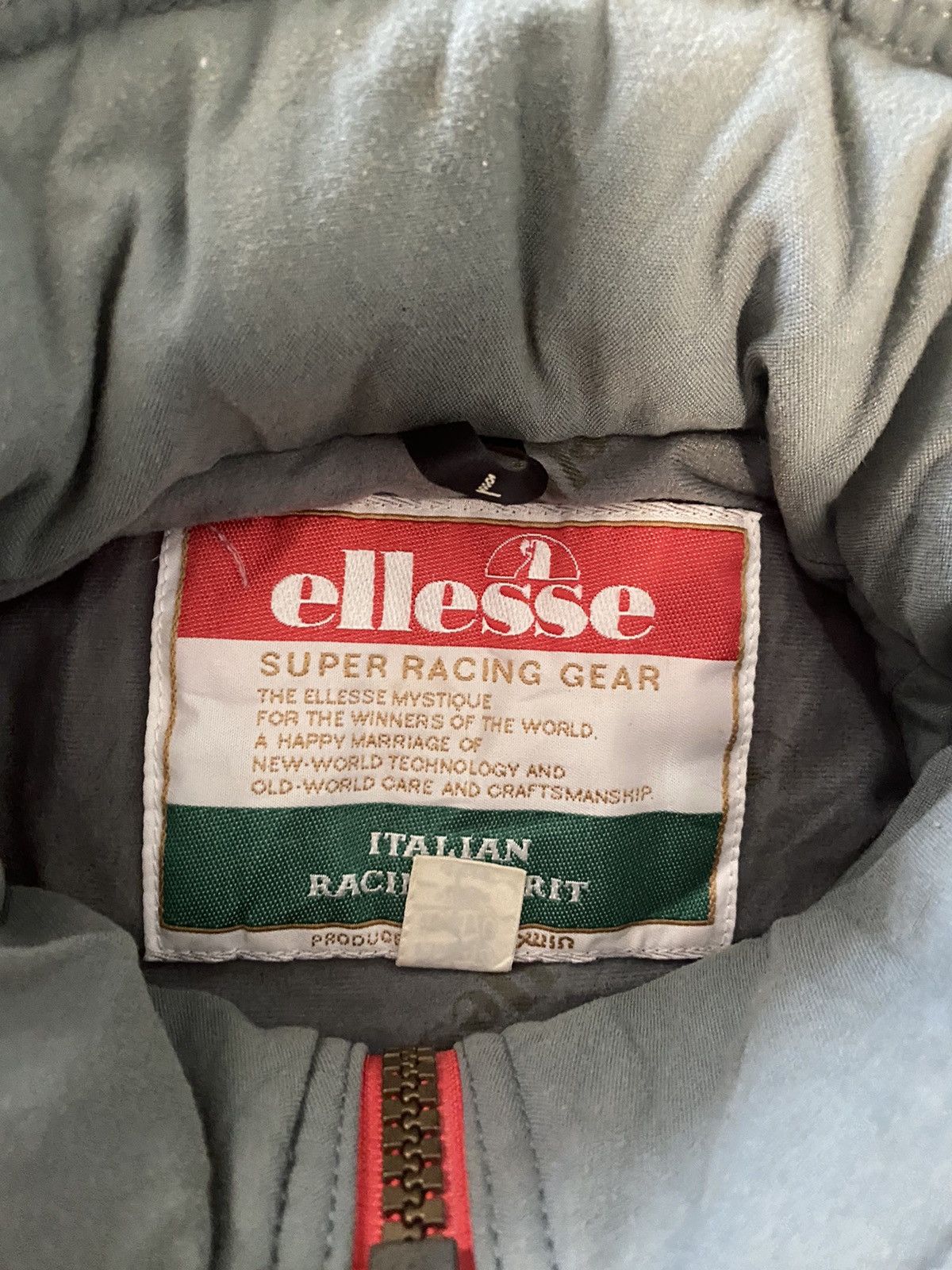 Ellesse × Vintage Vintage Ellesse Super Racing Gear Jacket Size US L / EU 52-54 / 3 - 3 Thumbnail