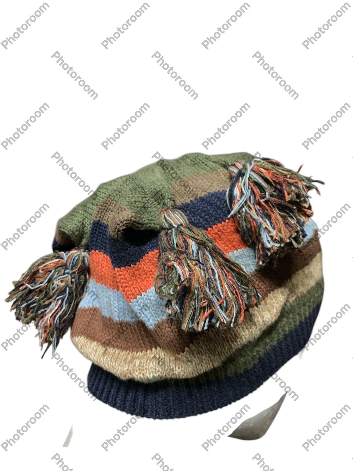 Designer × Gap × Japanese Brand Easy & Rilex Hermans Knitting Beanie Hats Roppongi Tokyo Size ONE SIZE - 2 Thumbnail