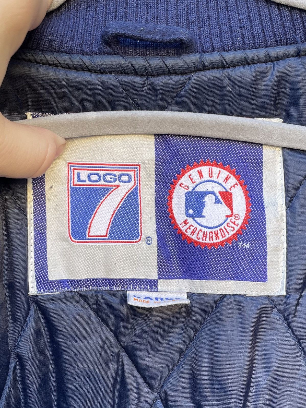 Logo 7 Rare Vintage Logo 7 MLB minnesota Twins Embroidered Varisty Size US L / EU 52-54 / 3 - 2 Thumbnail