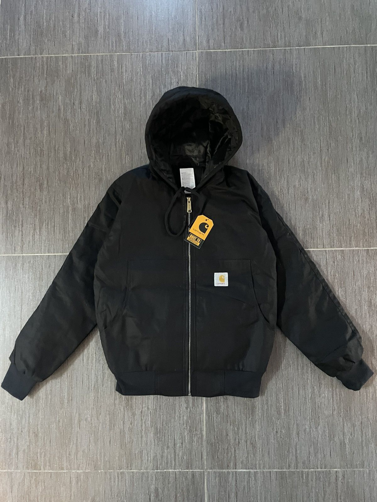 Carhartt × Carhartt Wip Carhartt Active Jacket Reworked S Black Size US S / EU 44-46 / 1 - 2 Thumbnail