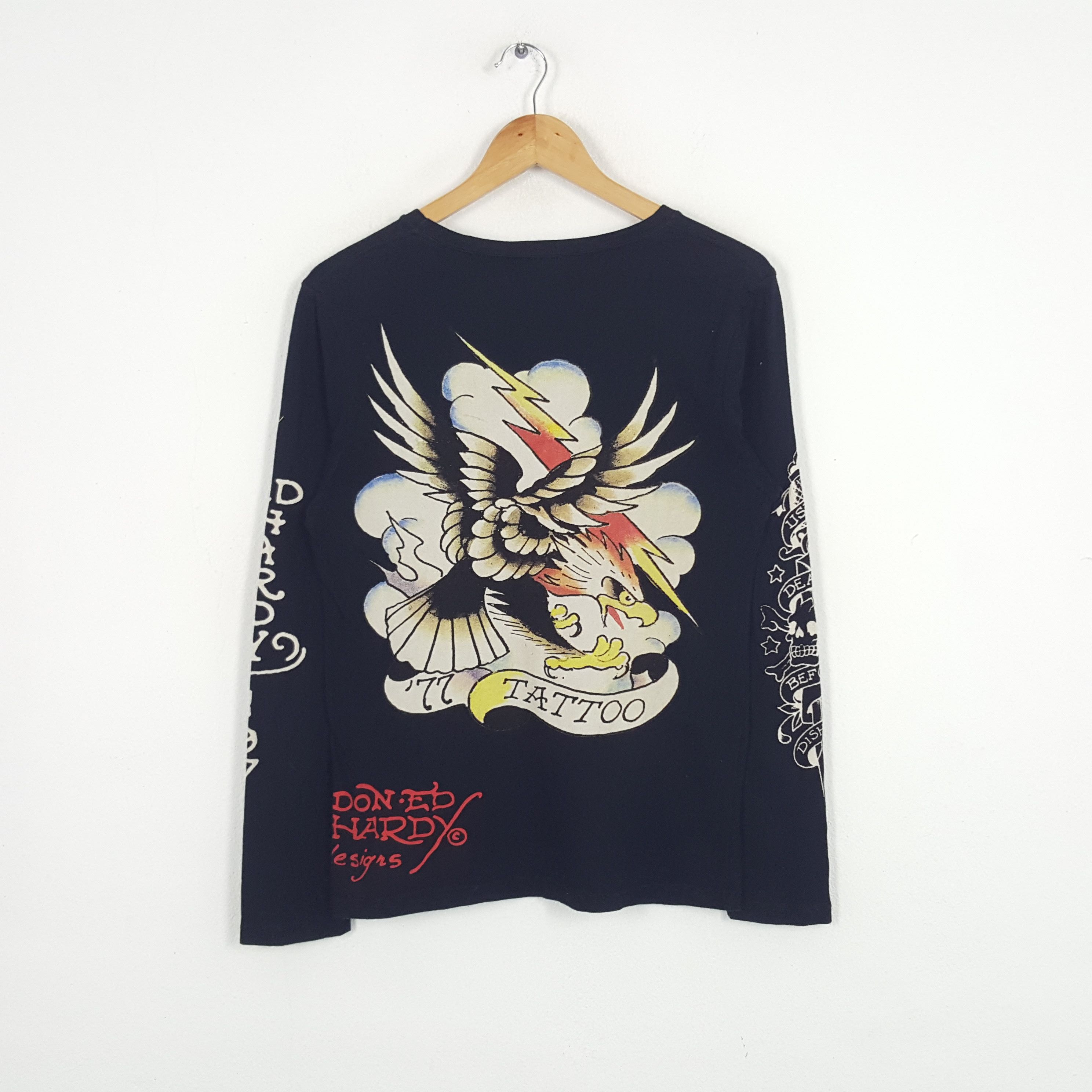 Christian Audigier Vintage Ed Hardy by Christian Audiger Designer Tshirt Size US S / EU 44-46 / 1 - 3 Thumbnail