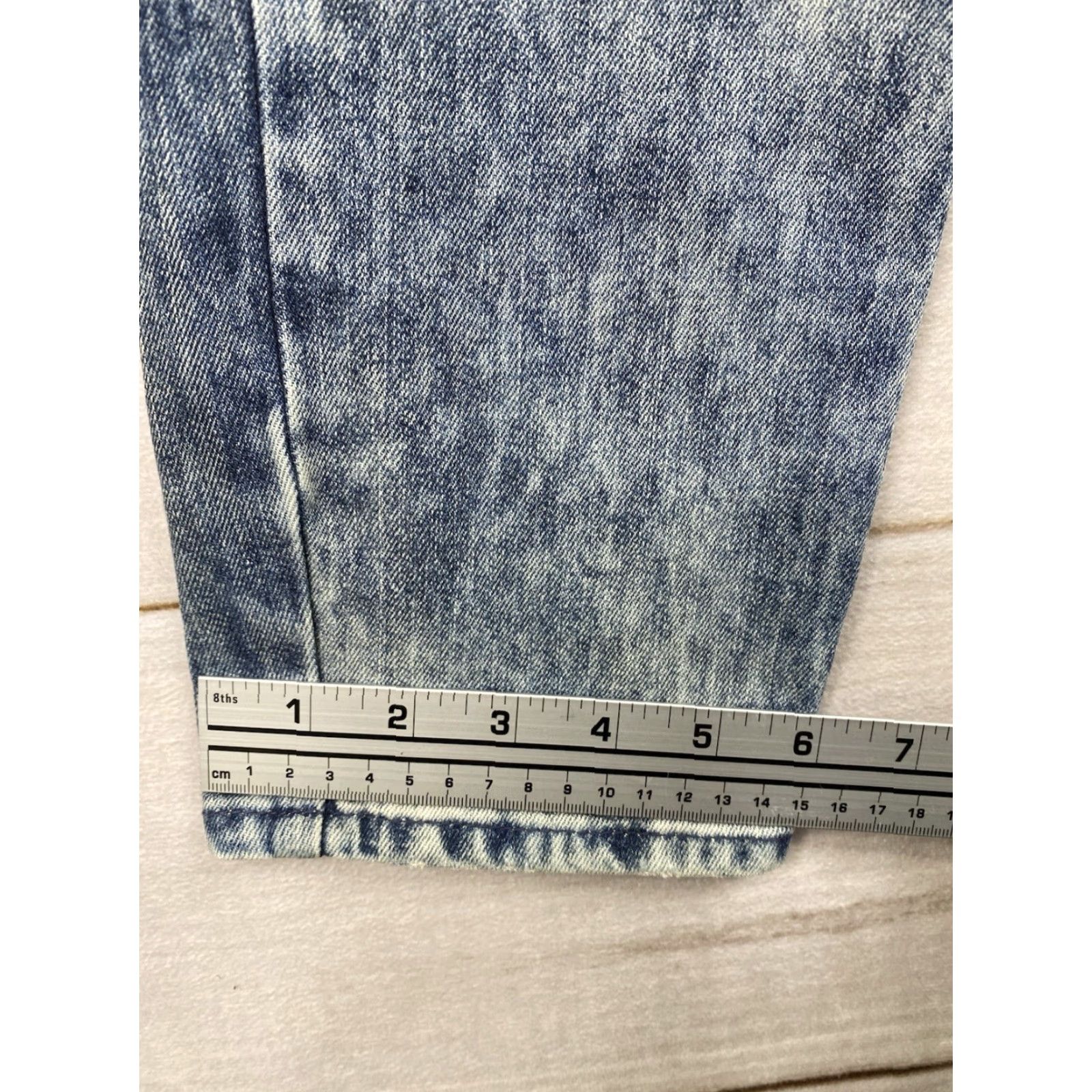 Pacsun Pacsun Jeans Mens 30x30 Skinny Stretch Denim Distressed Paint Holes Acid Wash Size US 30 / EU 46 - 6 Thumbnail