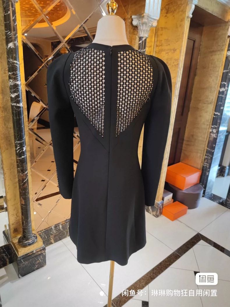 Versace Versace Three-dimensional styling gypsophila mesh rhinesto Size M / US 6-8 / IT 42-44 - 6 Thumbnail