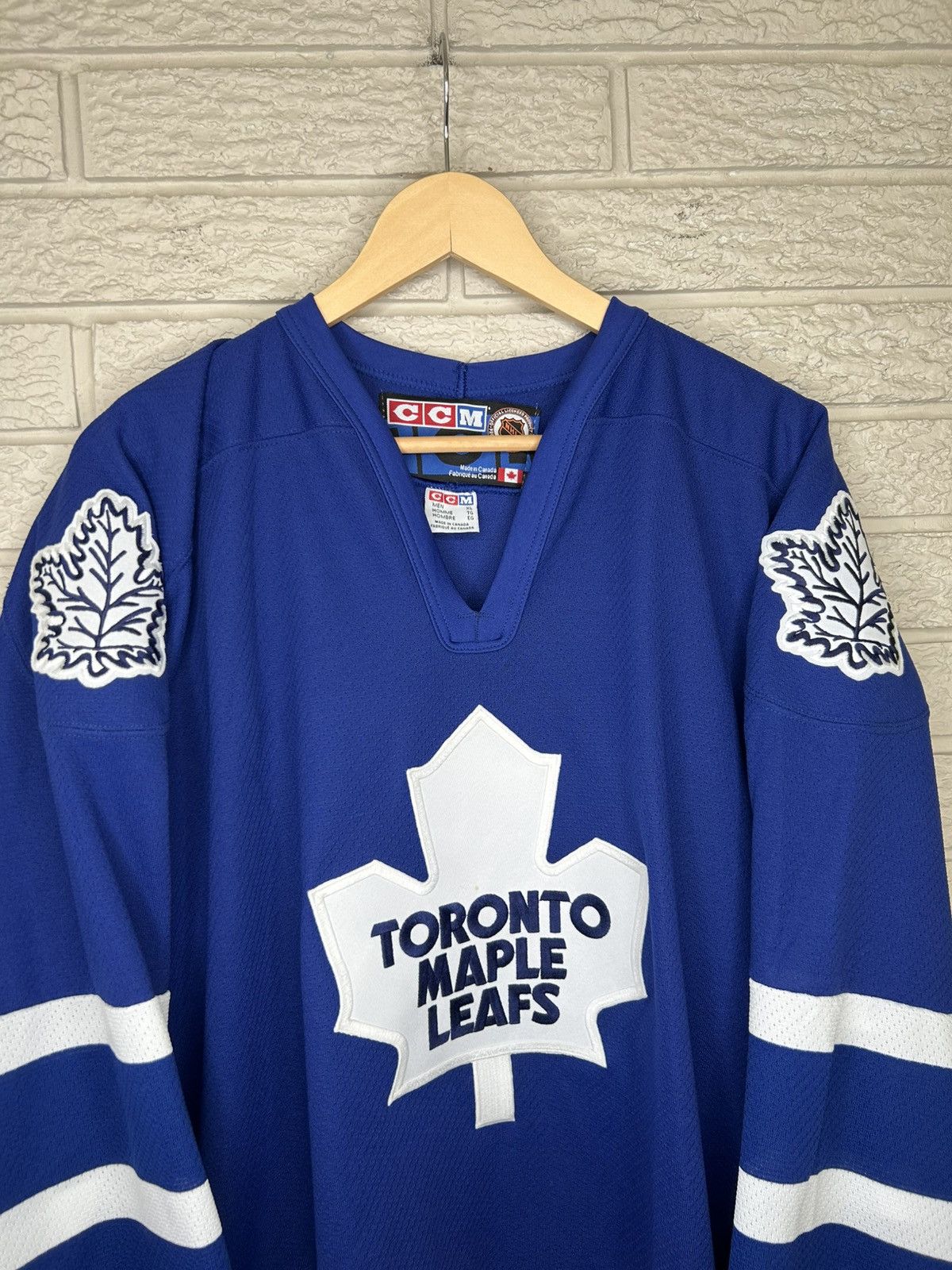 Ccm Vintage CCM Toronto Maple Leafs Hockey Jersey Size US XL / EU 56 / 4 - 2 Thumbnail