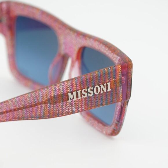 Missoni Missoni MIS 0129/S 0QQ7 08 Sunglasses Pink Square Frame Size ONE SIZE - 8 Thumbnail