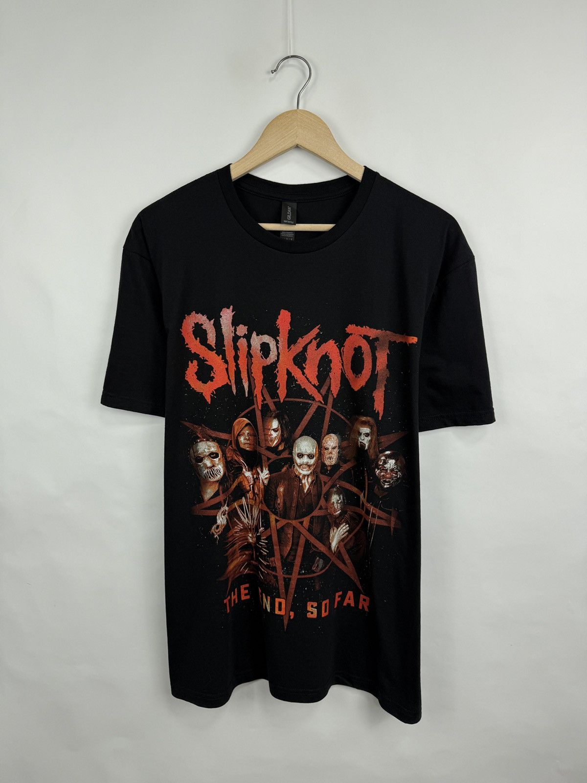 Slipknot 🇺🇸 Y2K Slipknot The End So Far Nu Metal Band T-Shirt Rare Size US L / EU 52-54 / 3 - 3 Thumbnail