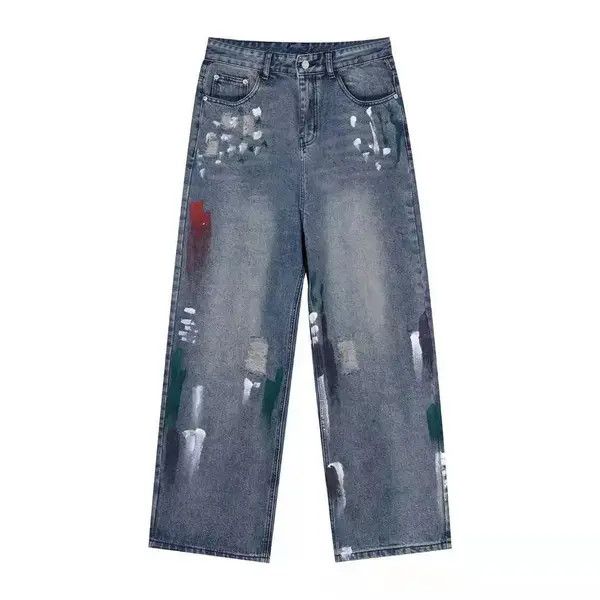 Japanese Brand Retro punk denim pants Size US 31 - 4 Thumbnail