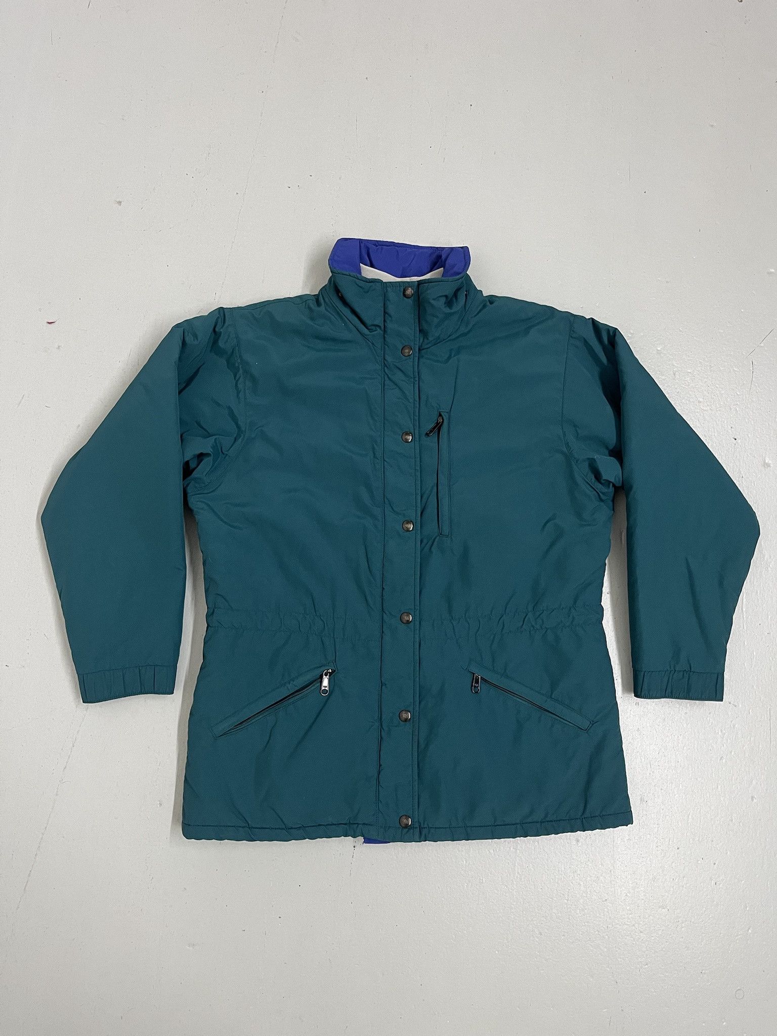 L.L. Bean × Vintage Vintage LL Bean Green Puff Jacket Size S Size US S / EU 44-46 / 1 - 1 Thumbnail