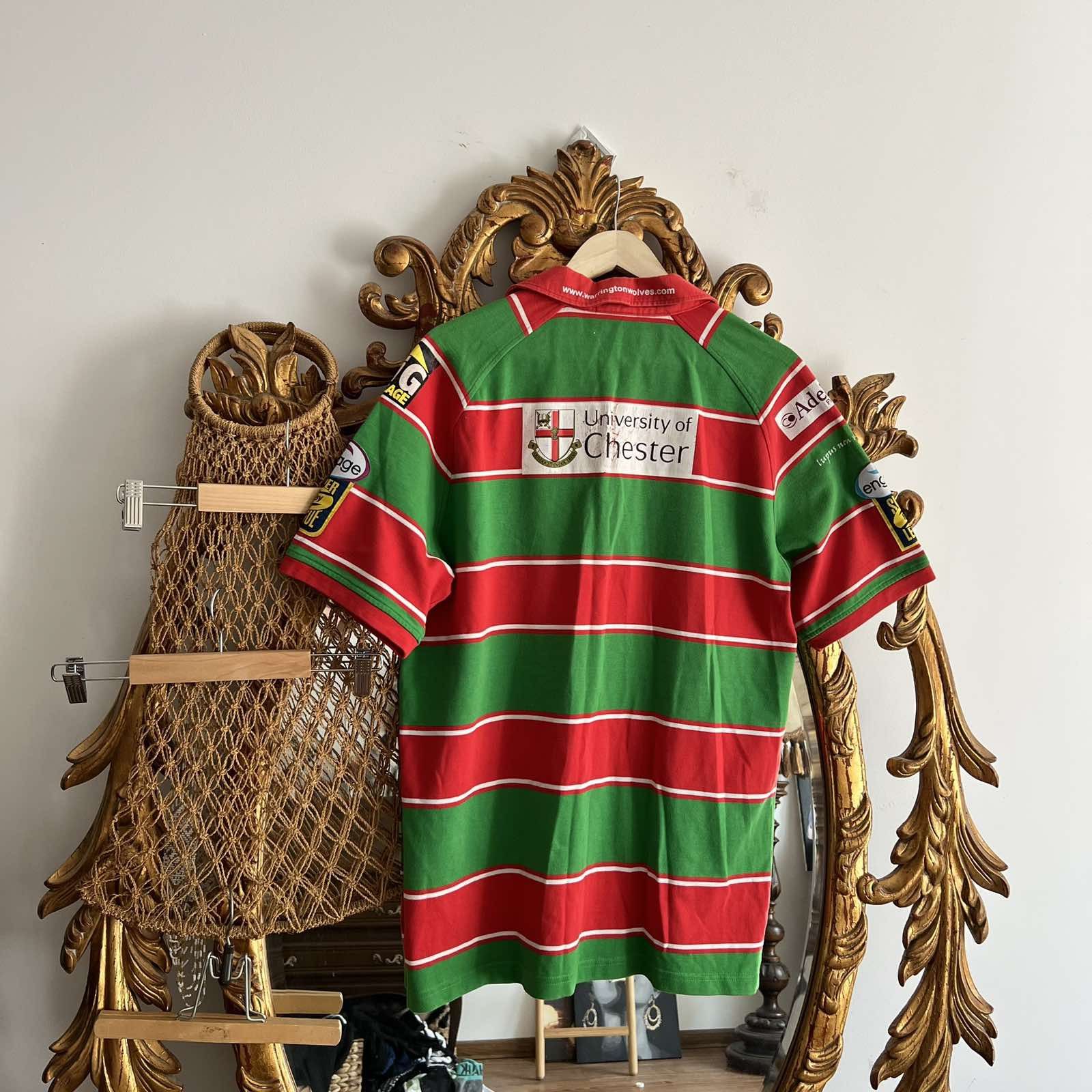 Canterbury of New Zealand × Vintage Vintage Warrington Wolves Rugby Home Shirt Sz XL Jersey Size US XL / EU 56 / 4 - 3 Thumbnail