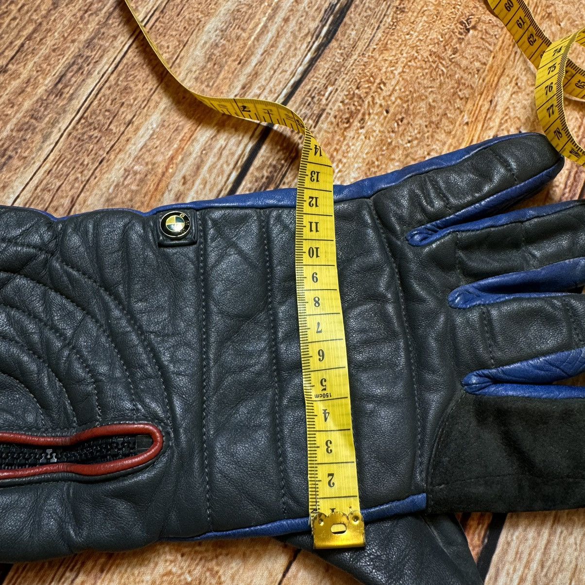 Vintage leather gloves BMW racing west Germany