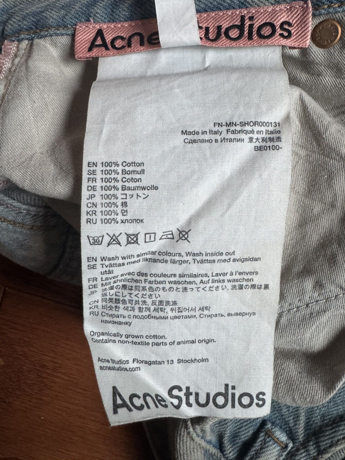 Acne Studios Acne studios denim shorts Size US 30 / EU 46 - 4 Thumbnail